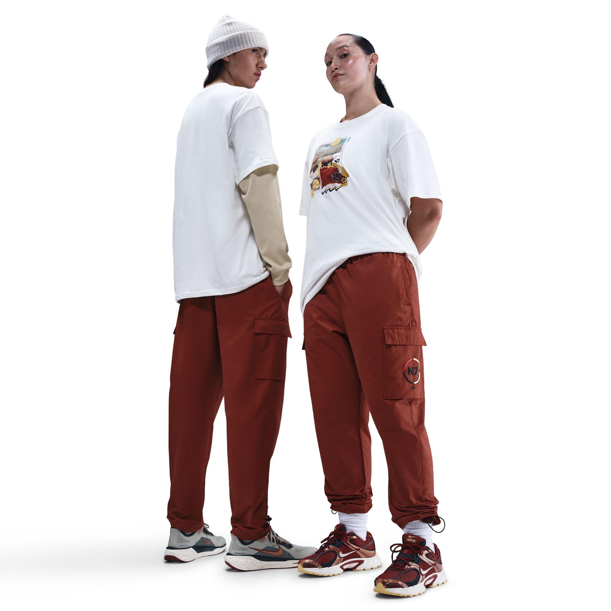 Nike N7 Open-Hem Woven Cargo Pant - BROWN Thumbnail View 3