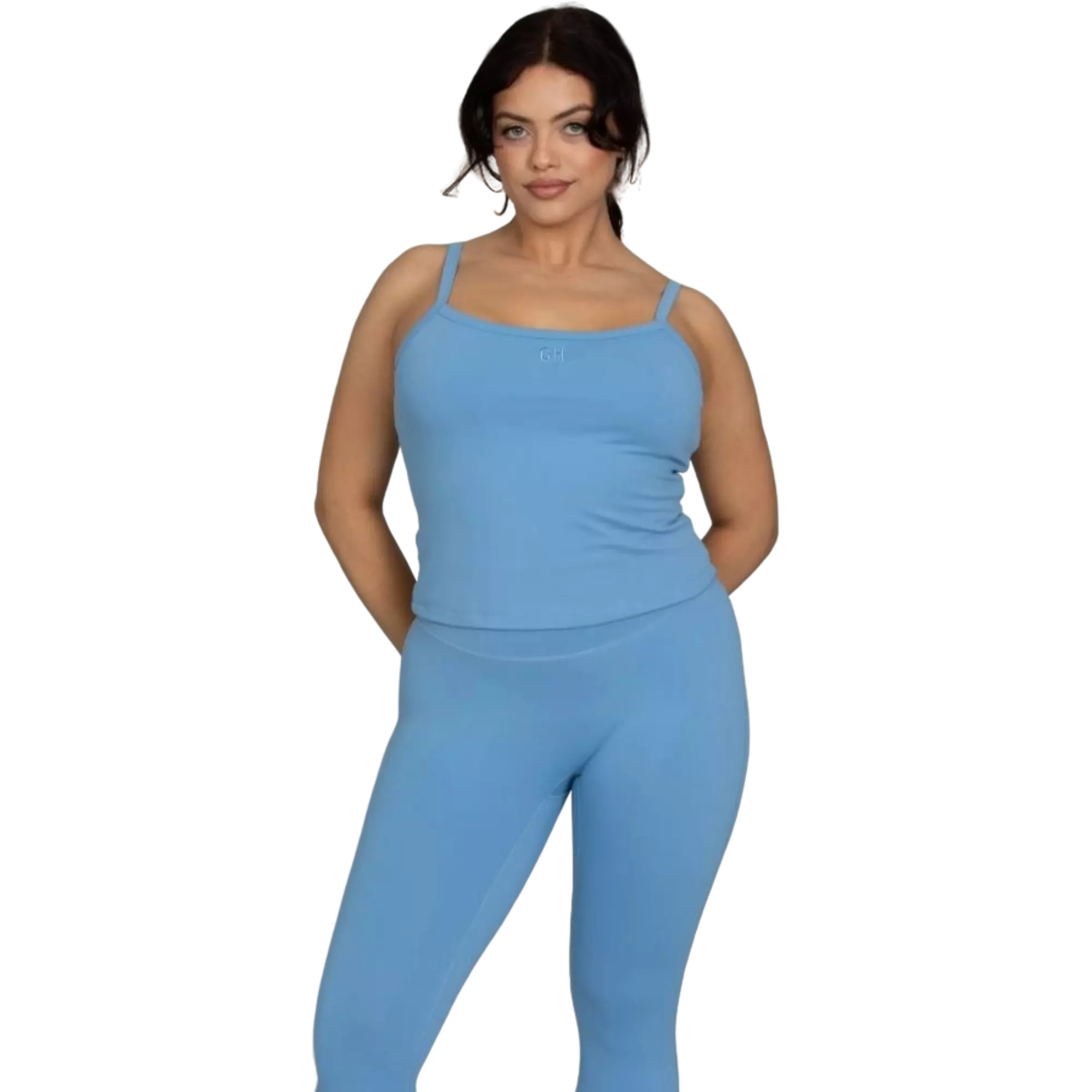 Gold Hinge Women's Mcloud Cami Tank - Light Blue - LT BLUE