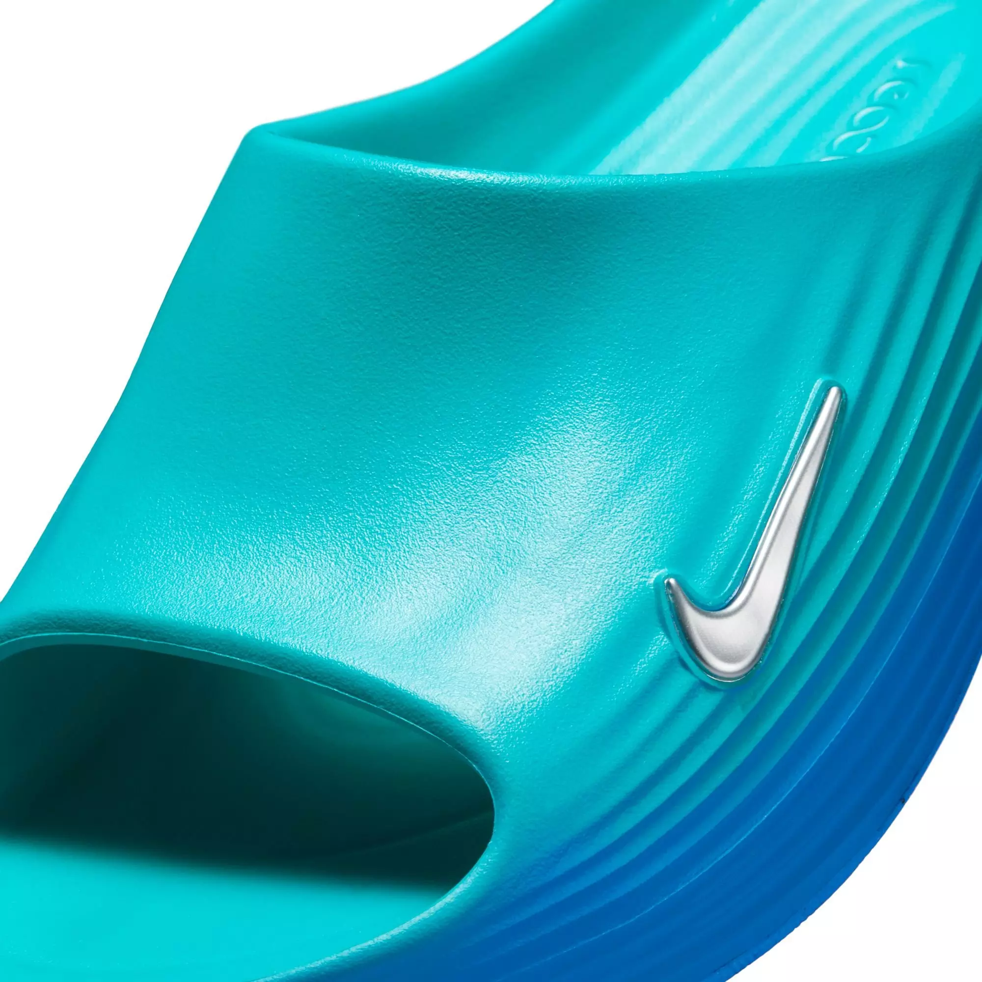Nike ReactX Rejuven8 "Dusty Cactus/Metallic Silver/Game Royal" Unisex Slide - LT BLUE/ROYAL