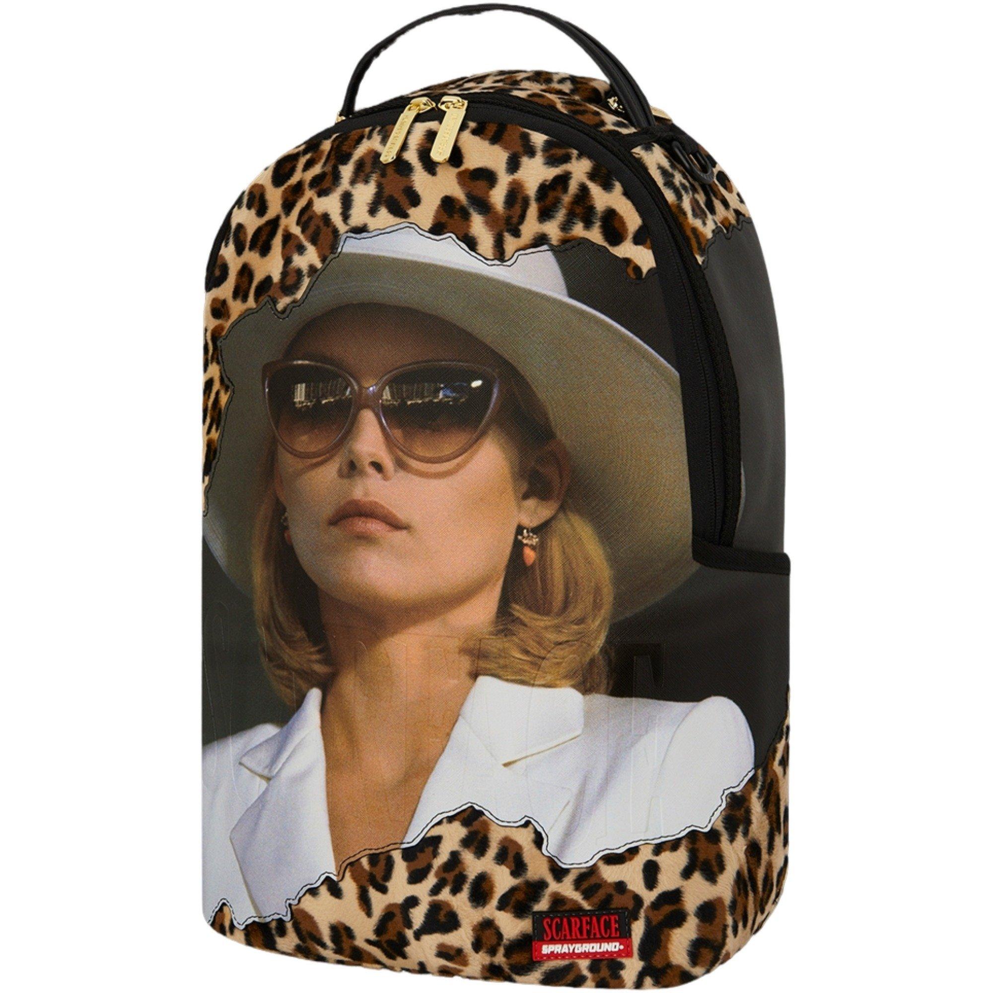 Sprayground Scarface Leopard Backpack