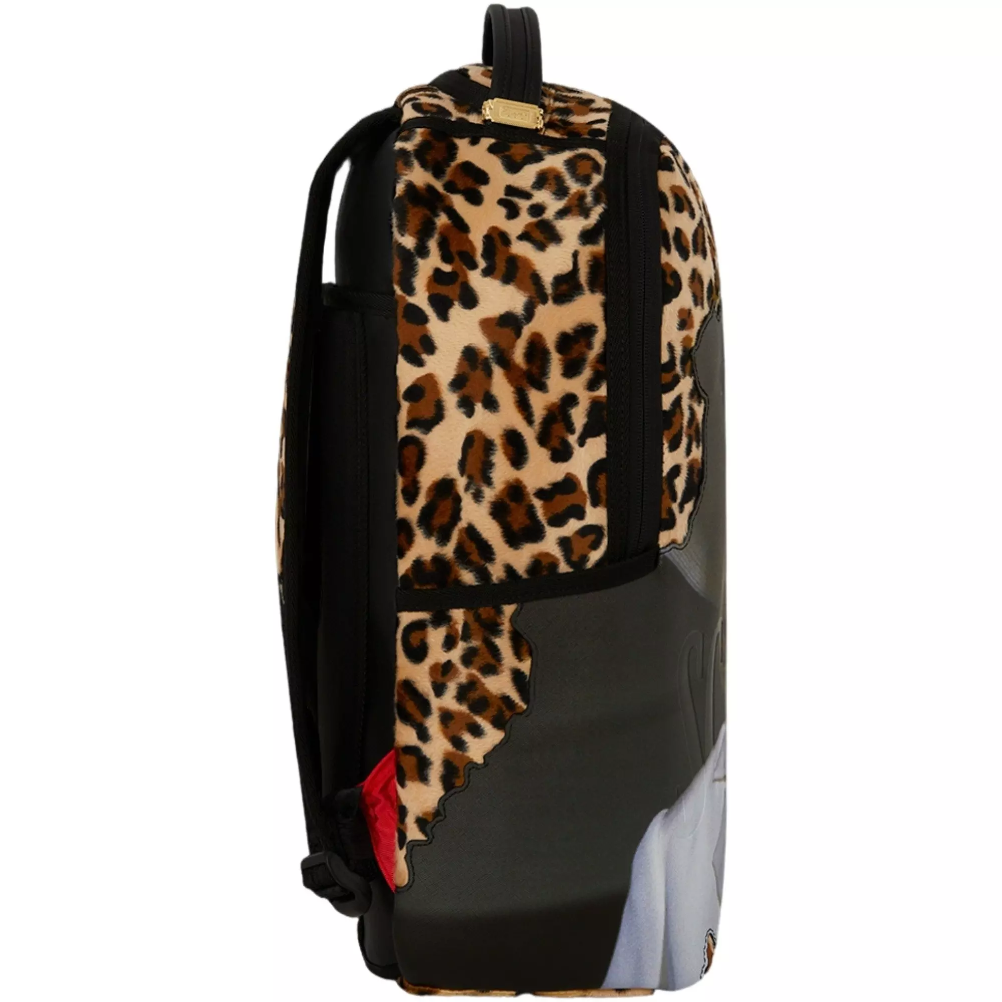 Sprayground Scarface Leopard Backpack - BLACK
