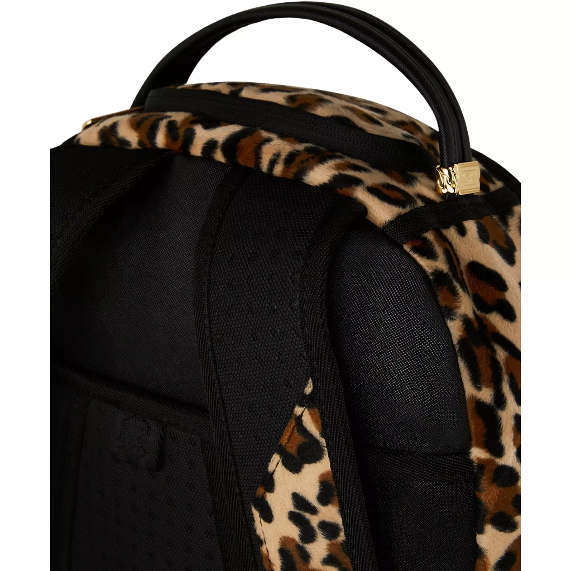 Sprayground Scarface Leopard Backpack - BLACK