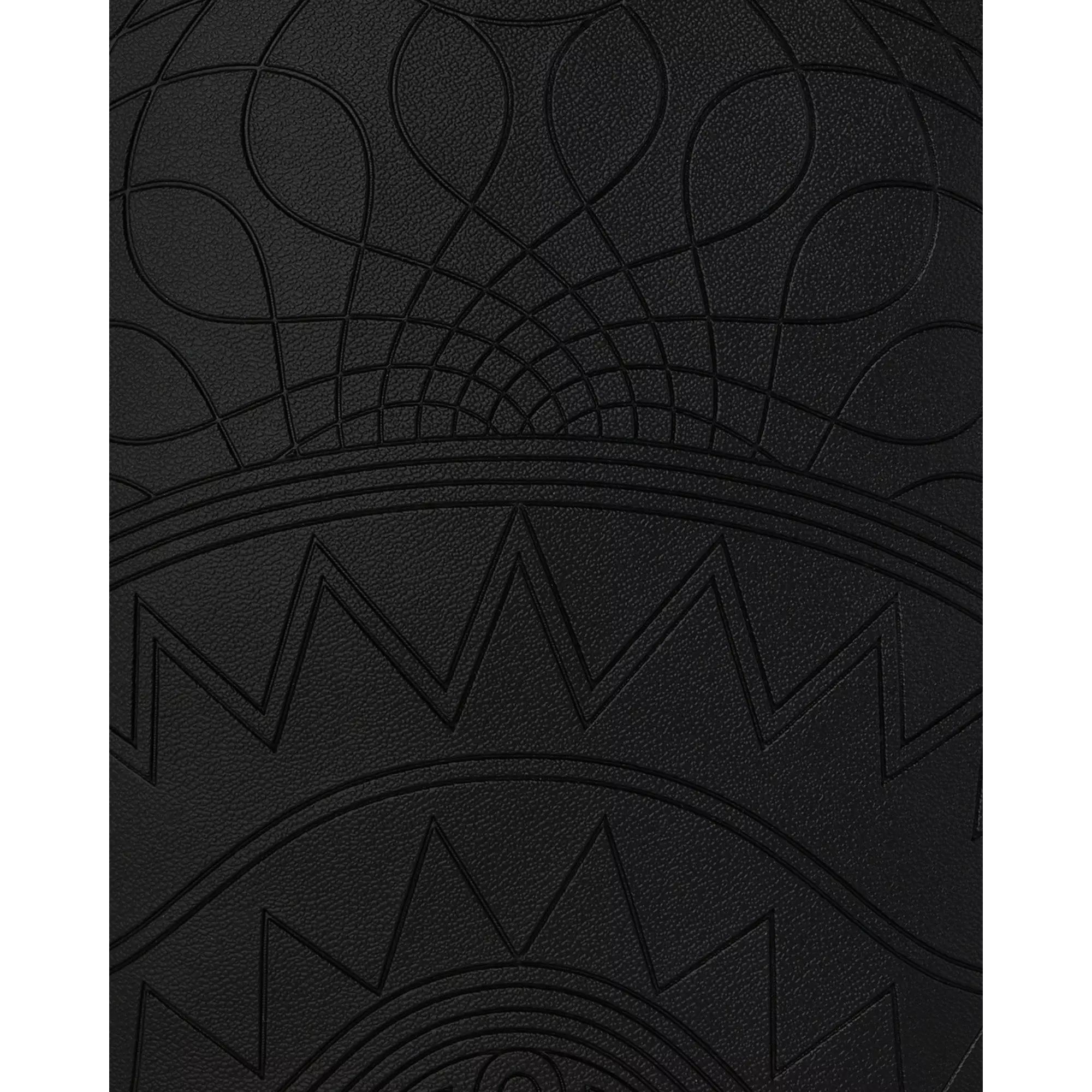 Sprayground Shark Central Embossed Backpack - BLACK