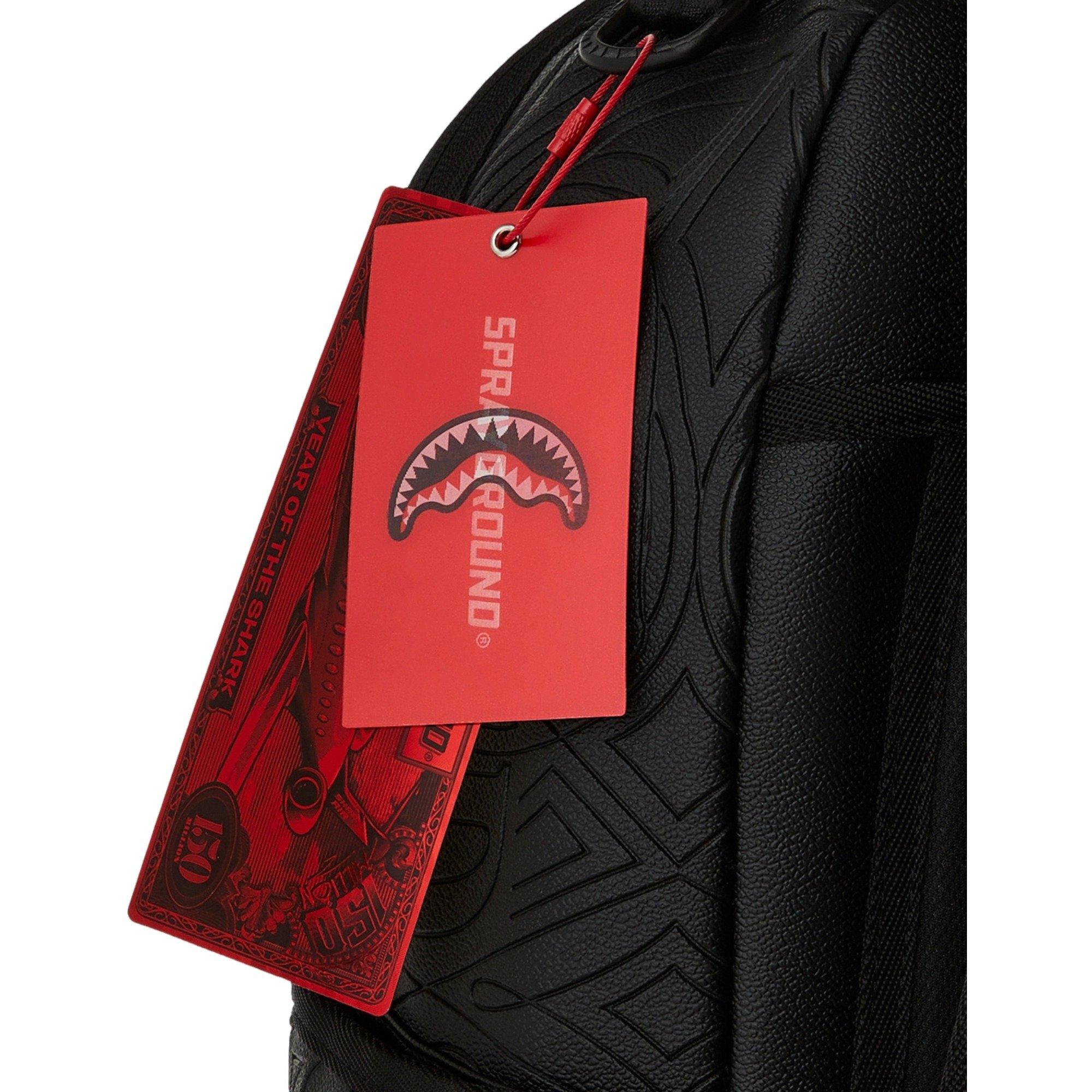 Sprayground Shark Central Embossed Backpack