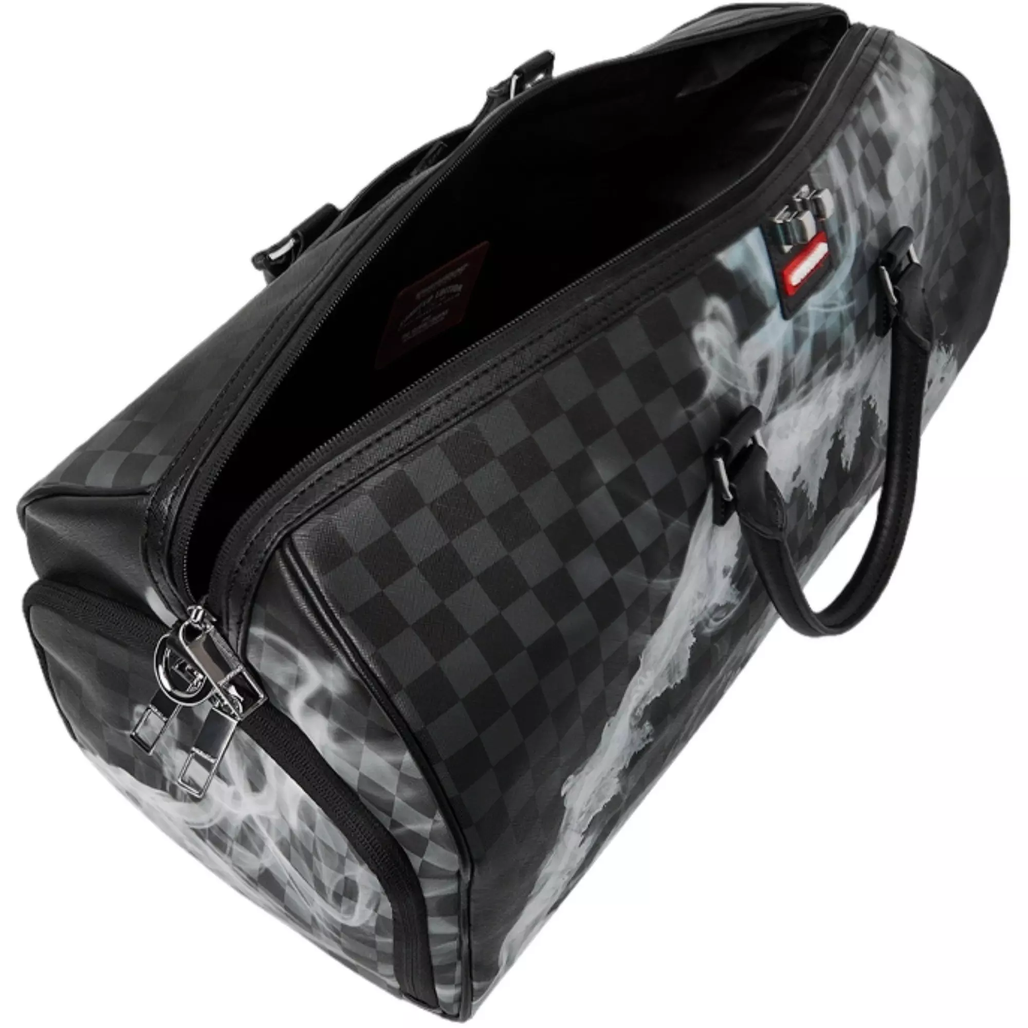 Sprayground Sip N' Smoke Duffle Bag - BLACK