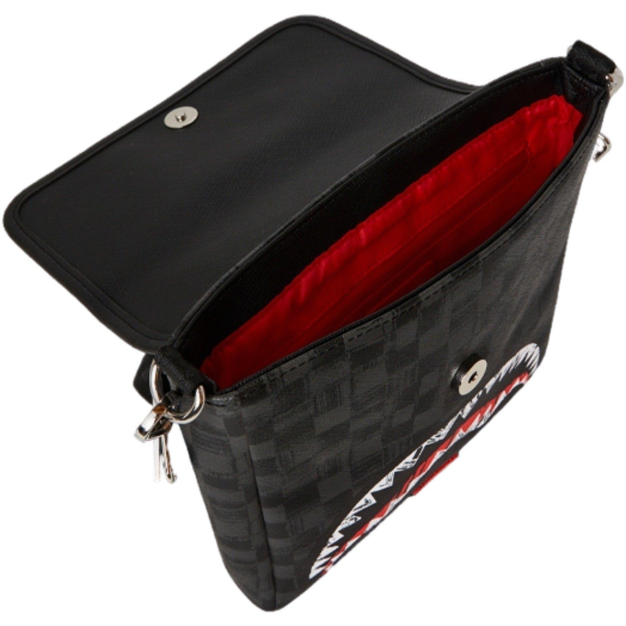 Sprayground Shark Scribble Messenger Bag