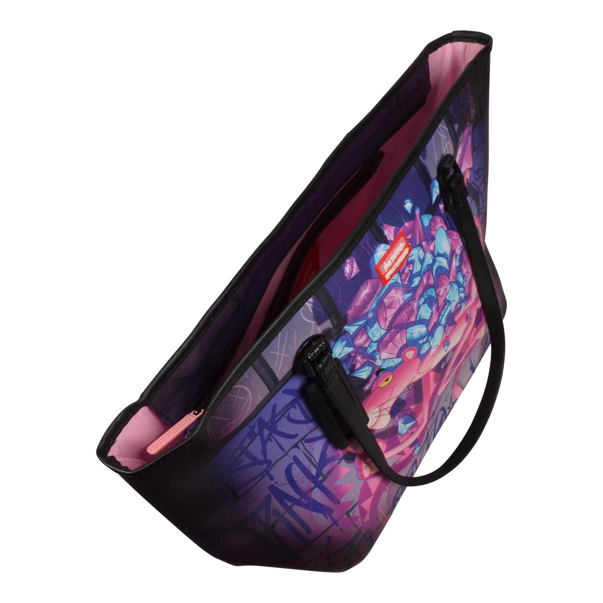 Sprayground Pink Panther Heist Tote Bag