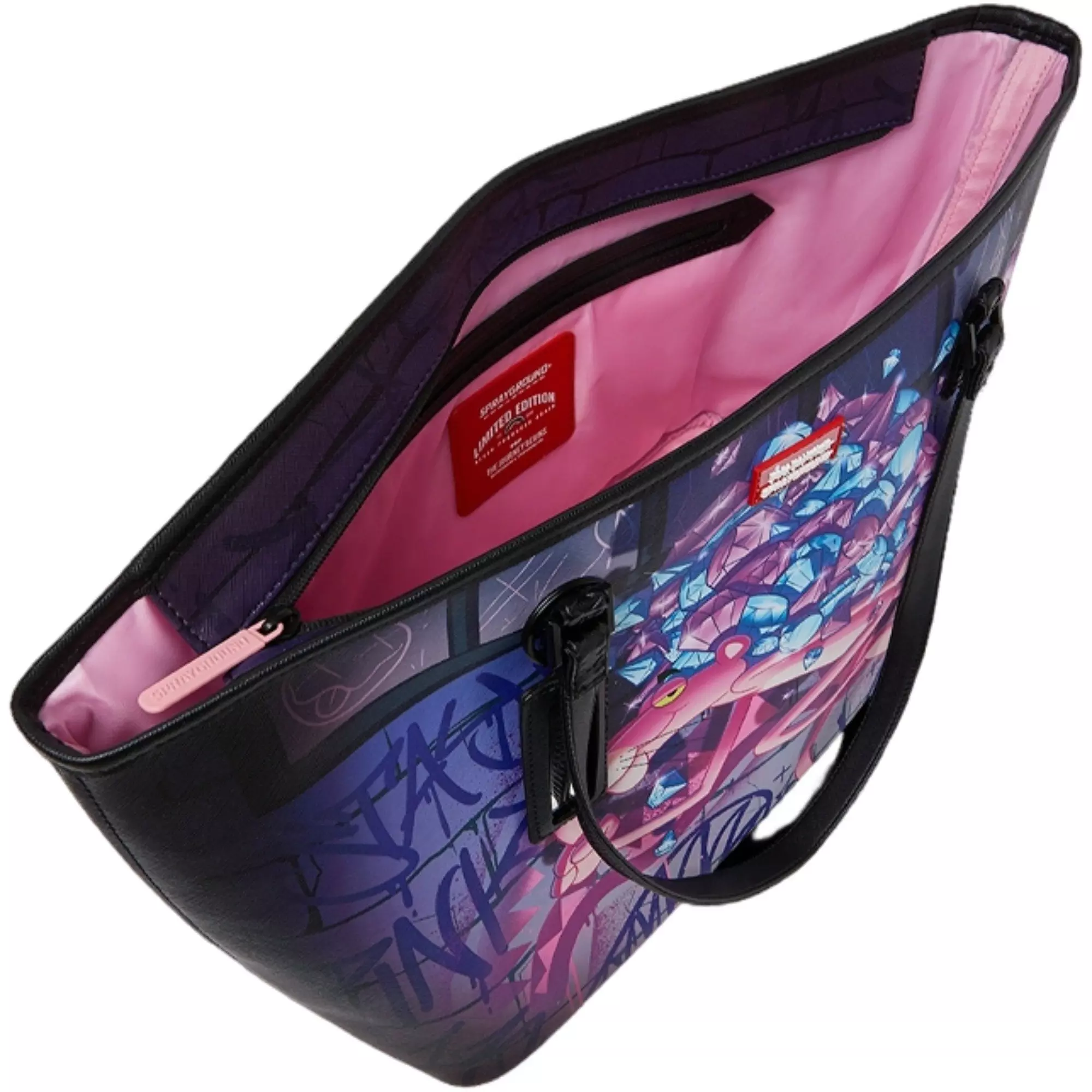 Sprayground Pink Panther Heist Tote Bag - MULTI-COLOR