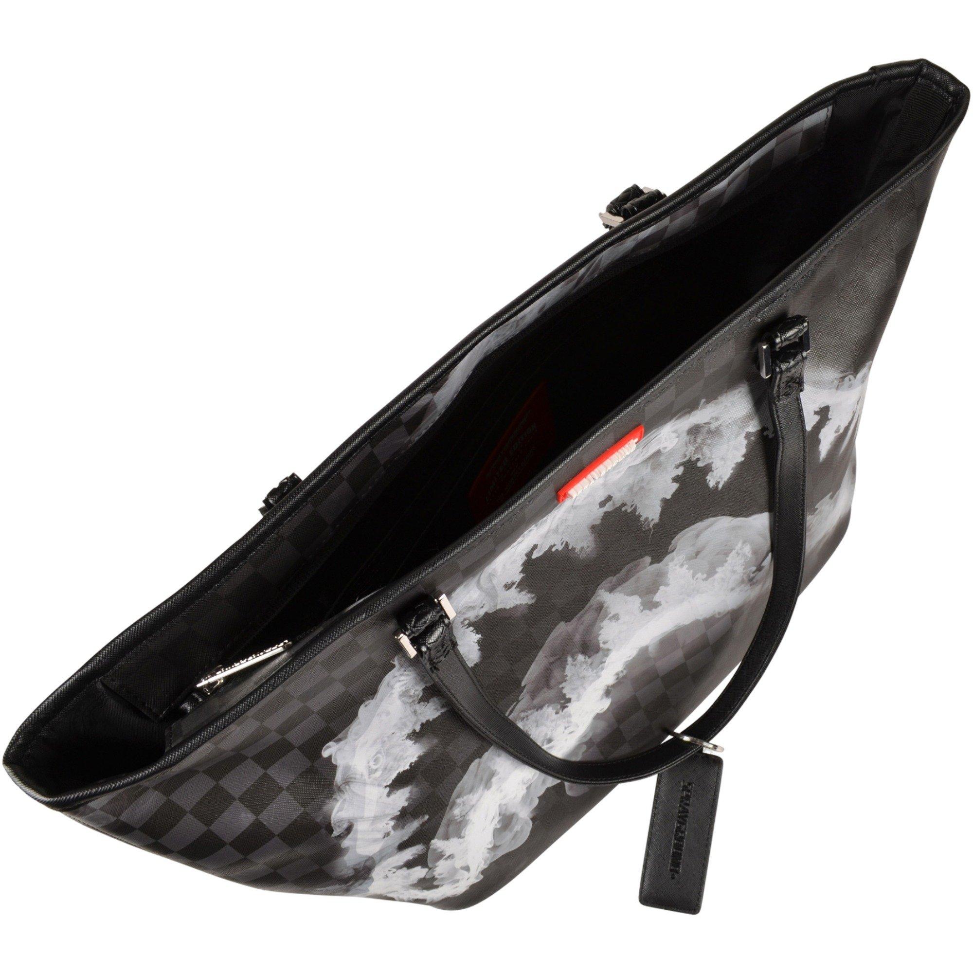 Sprayground Sip N' Smoke Shark Tote Bag