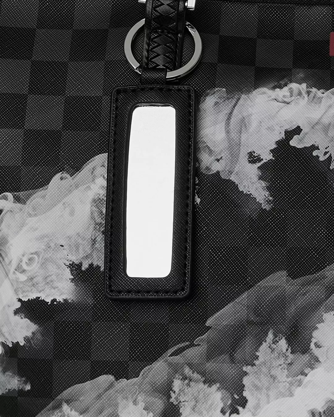 Sprayground Sip N' Smoke Shark Tote Bag - BLACK