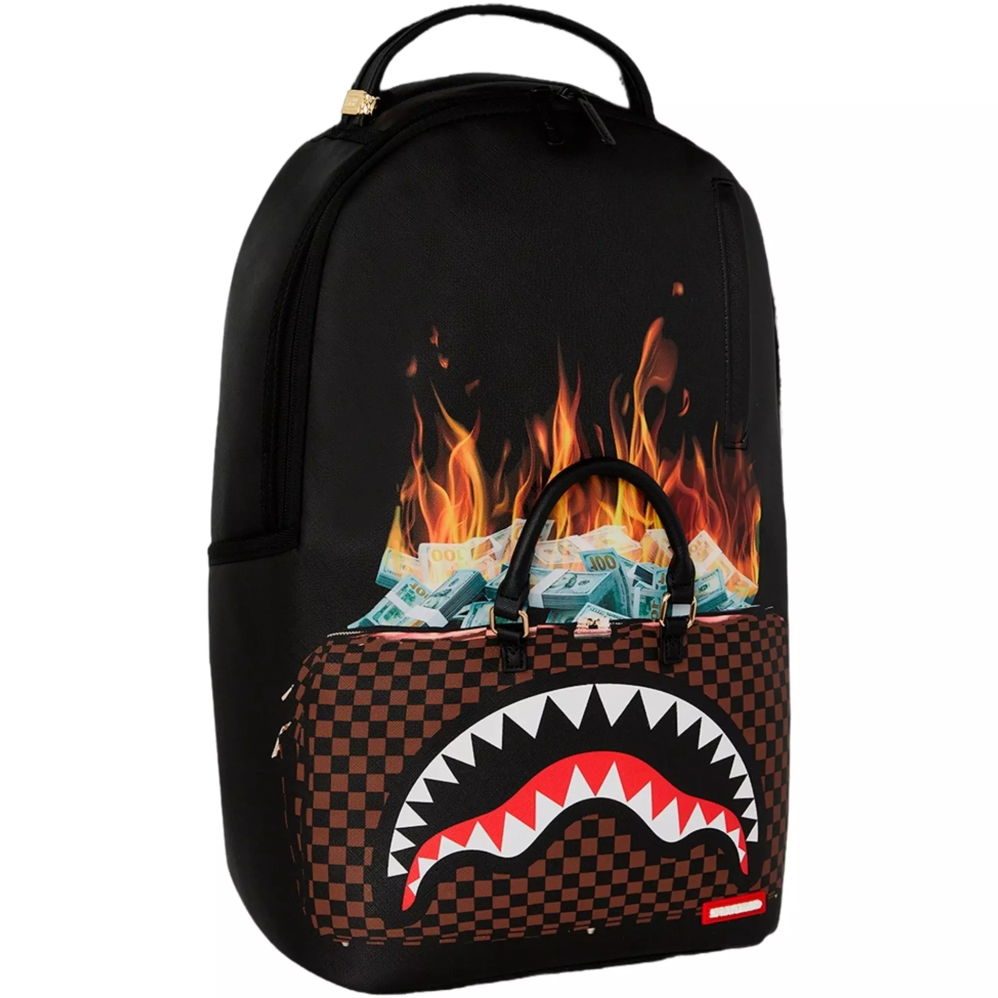 Sprayground Bag of Money Backpack - BLACK