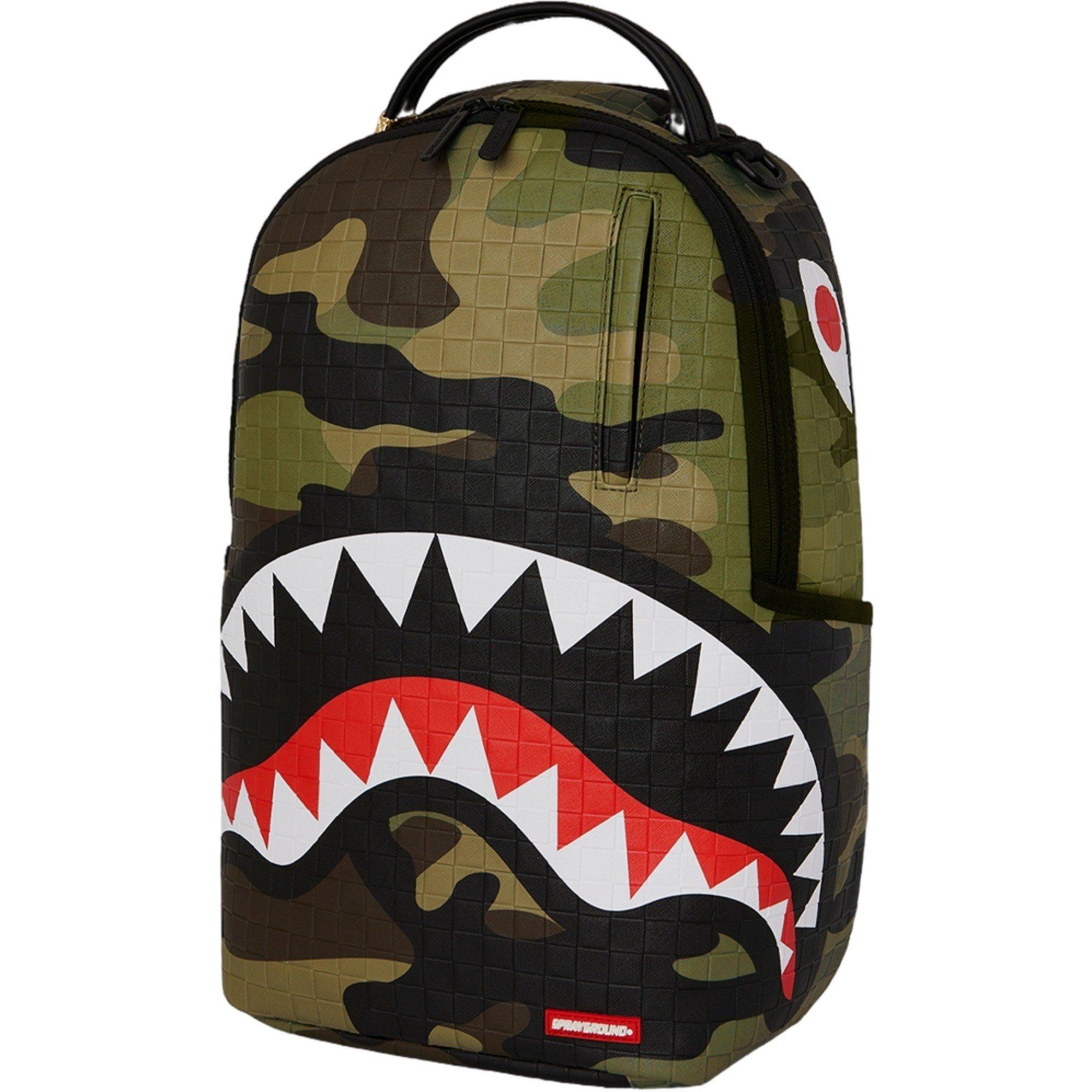 Sprayground Woodland Camo Backpack