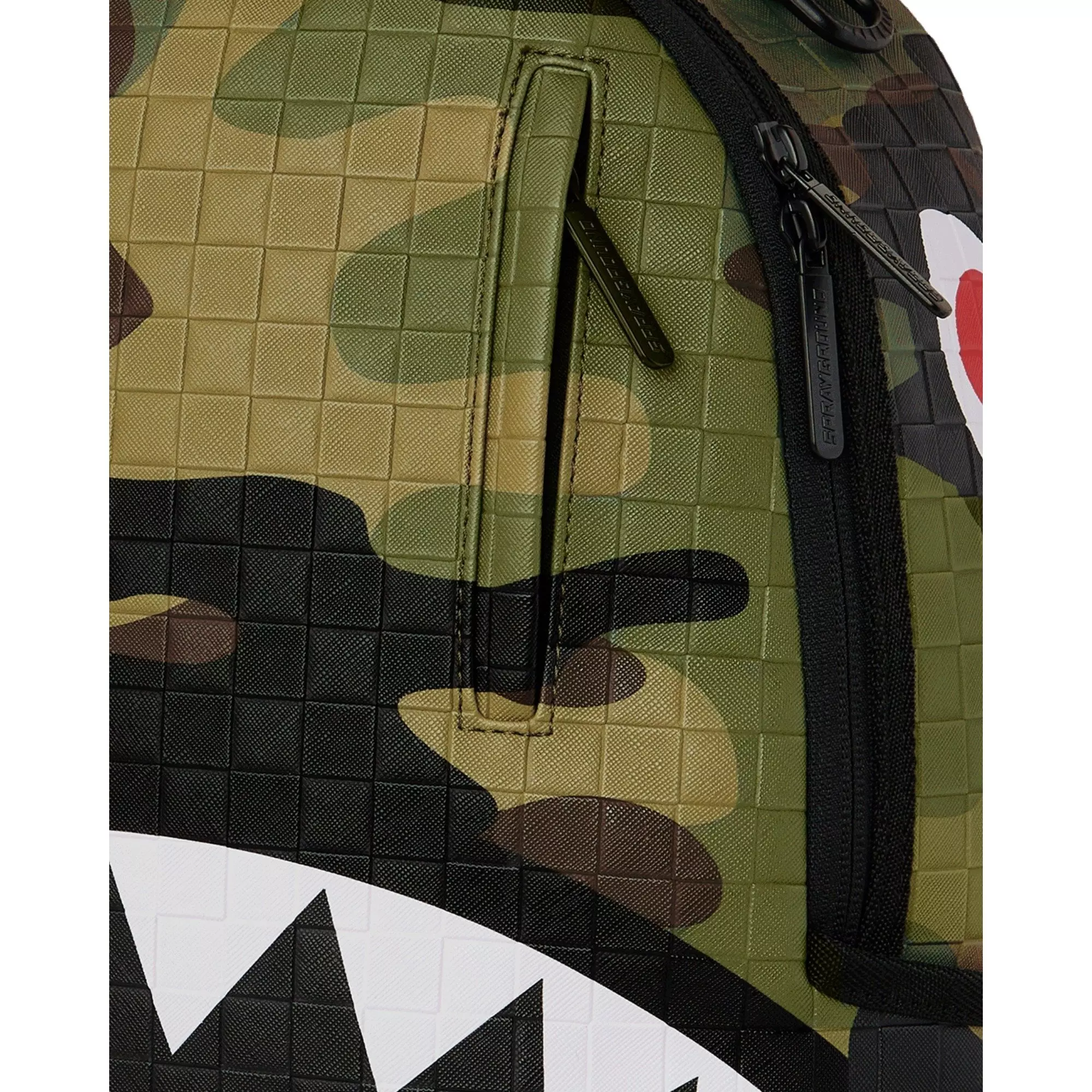 Sprayground Woodland Camo Backpack - CAMO/BLACK