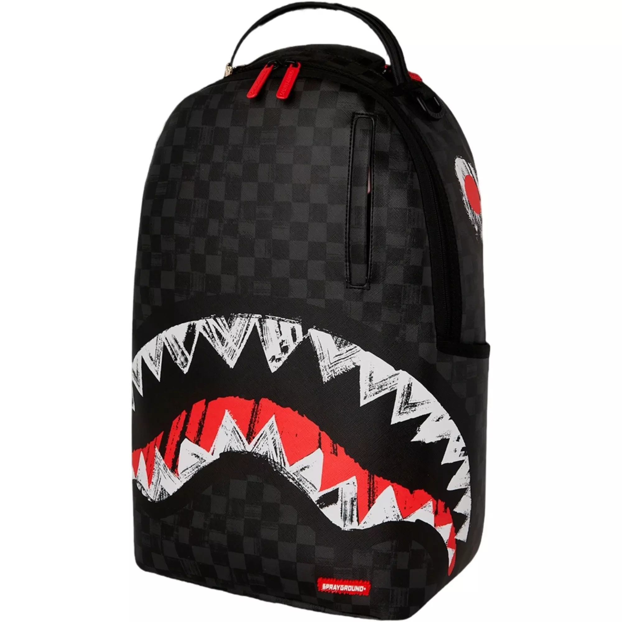 Sprayground Scribble Shark Backpack - BLACK
