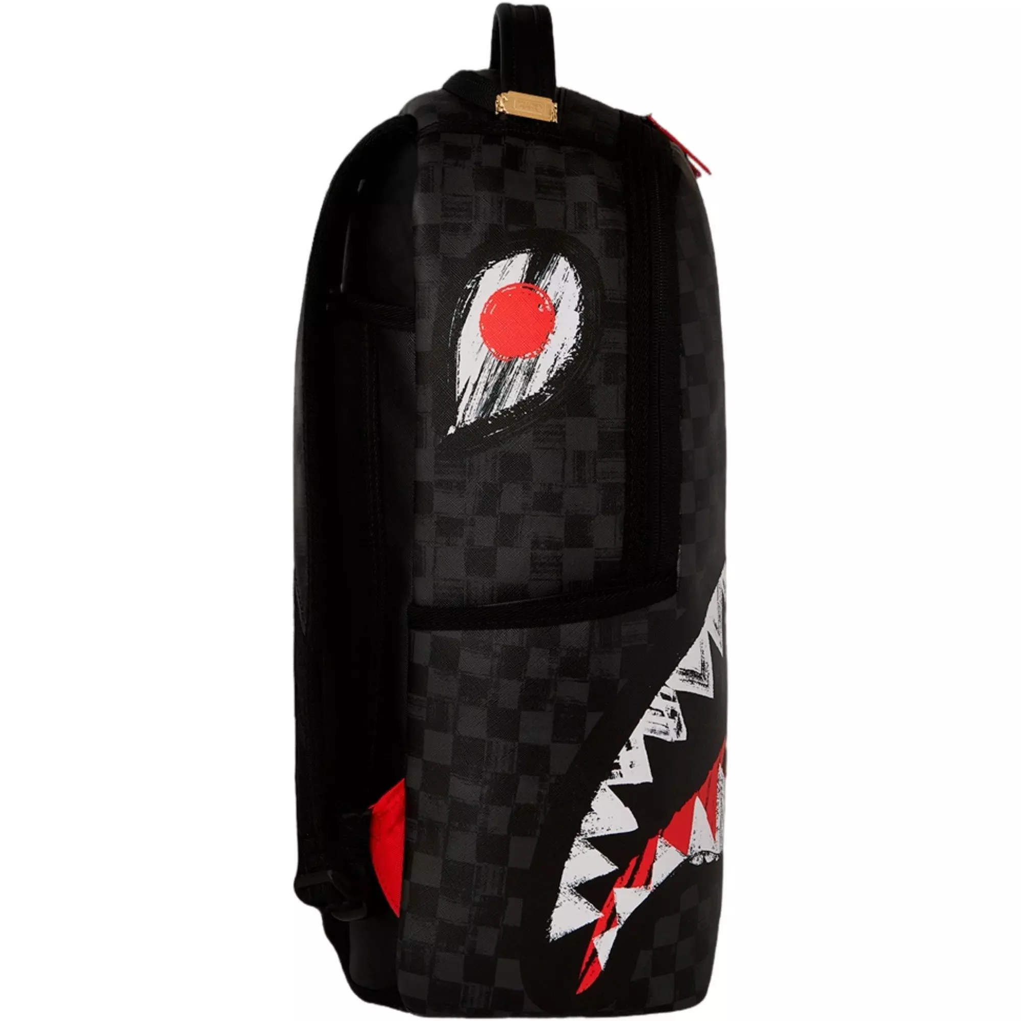Sprayground Scribble Shark Backpack - BLACK
