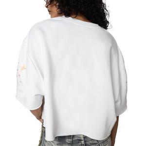 Smoke Rise Women's Chain Mouth Tee - White