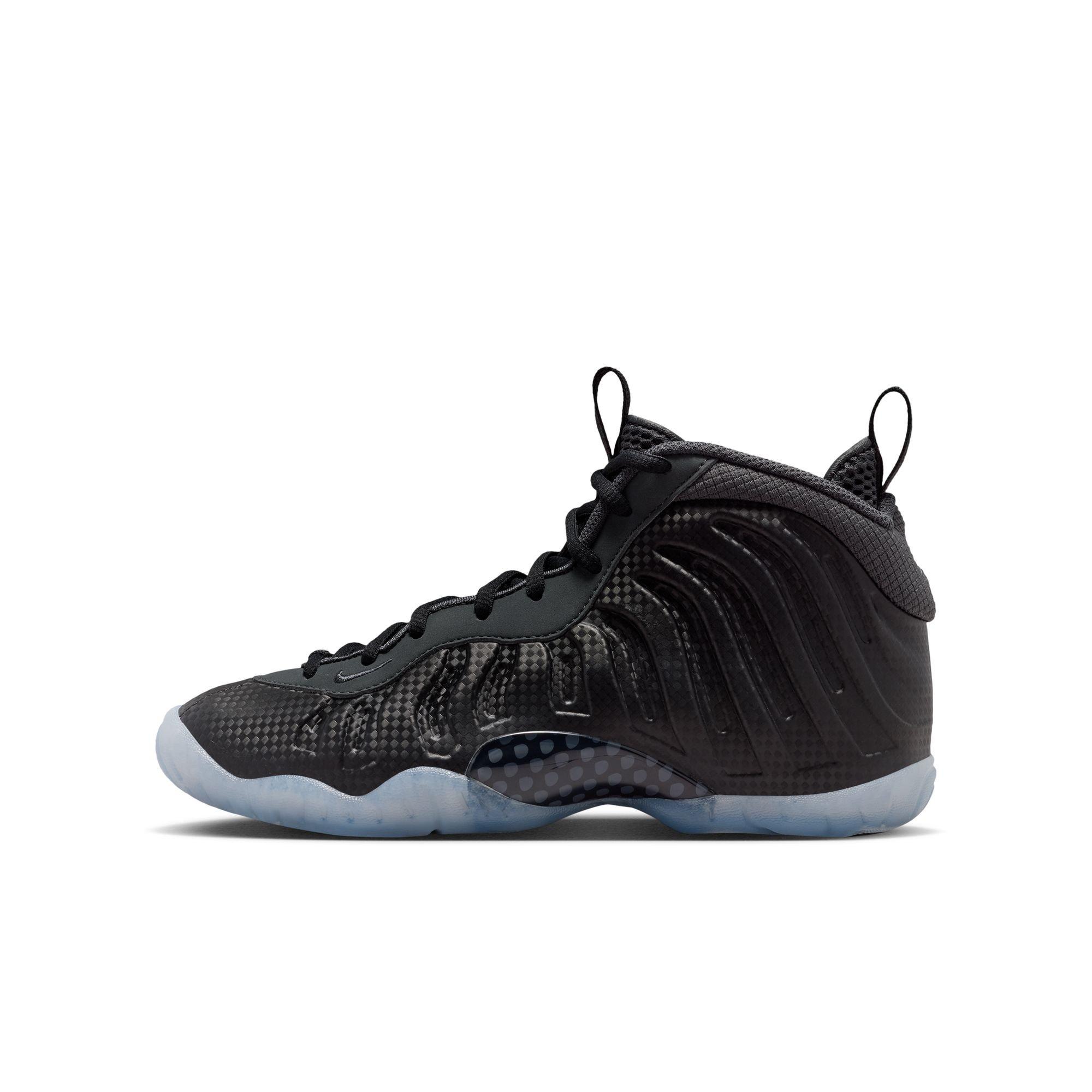 Nike Little Posite One Grade School Boys' "Black/Dk Smoke Grey" Shoe