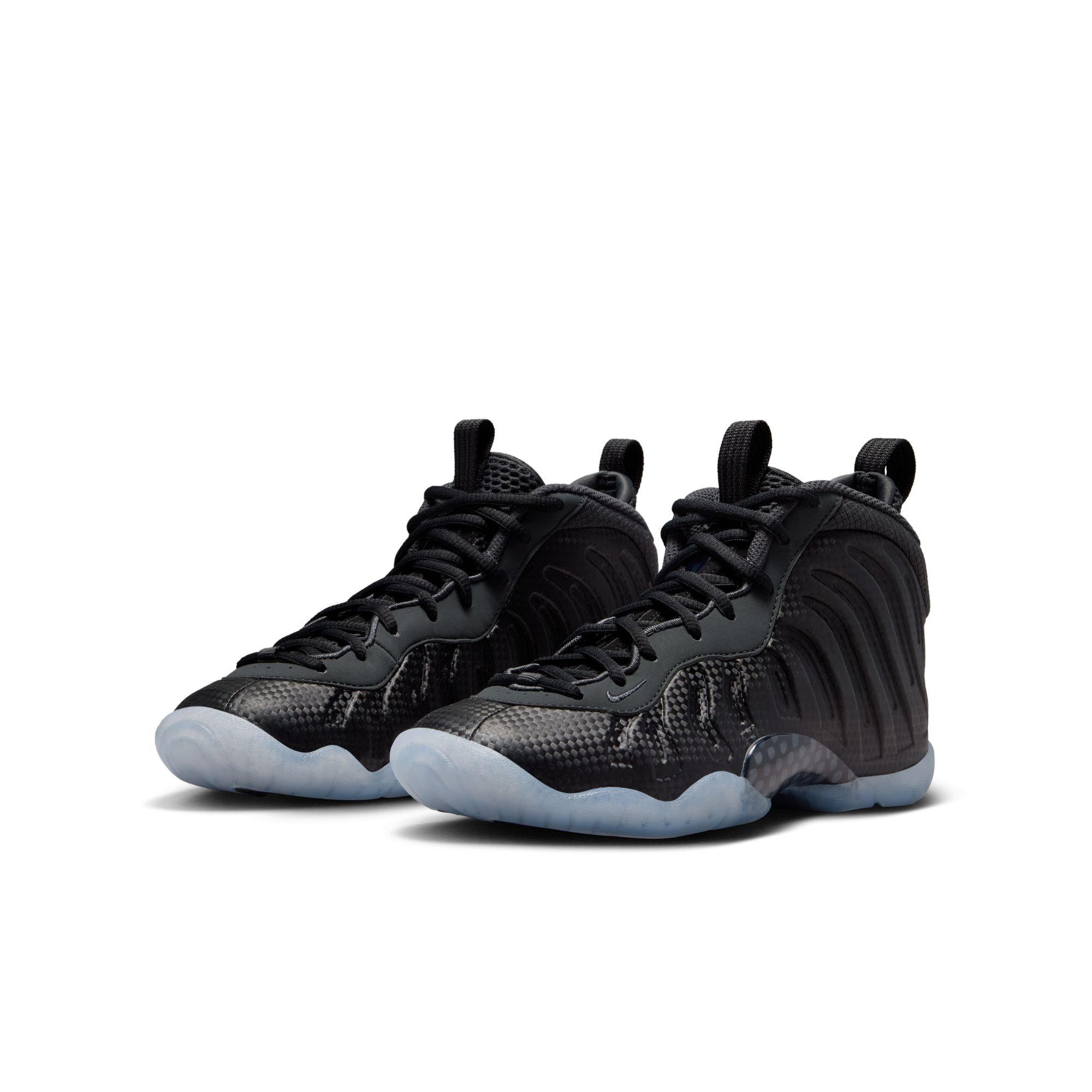 Nike Little Posite One Grade School Boys' "Black/Dk Smoke Grey" Shoe