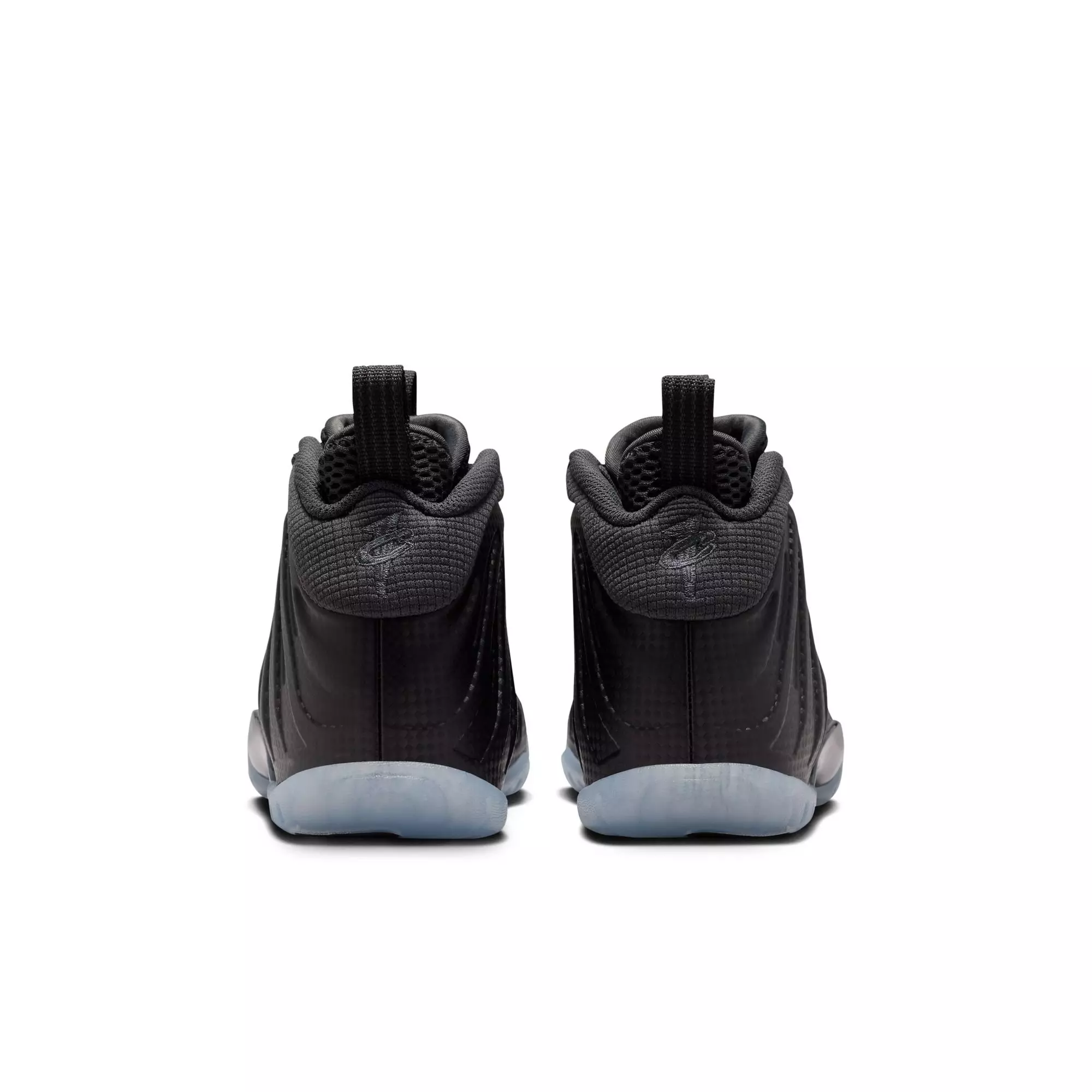 Nike Little Posite One "Black/Dk Smoke Grey" Grade School Boys' Shoe - CHARCOAL/BLACK