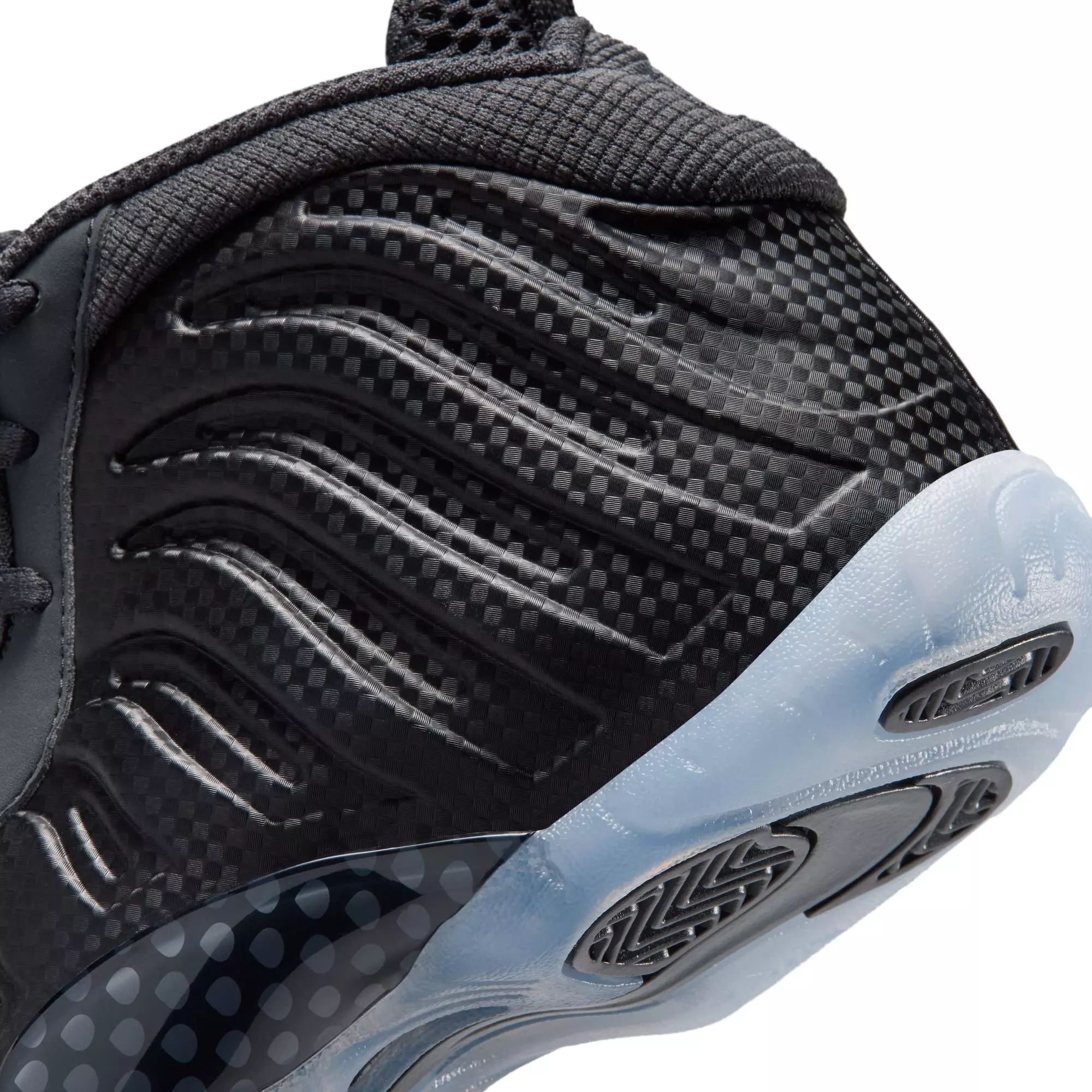Nike Little Posite One "Black/Dk Smoke Grey" Grade School Boys' Shoe - CHARCOAL/BLACK