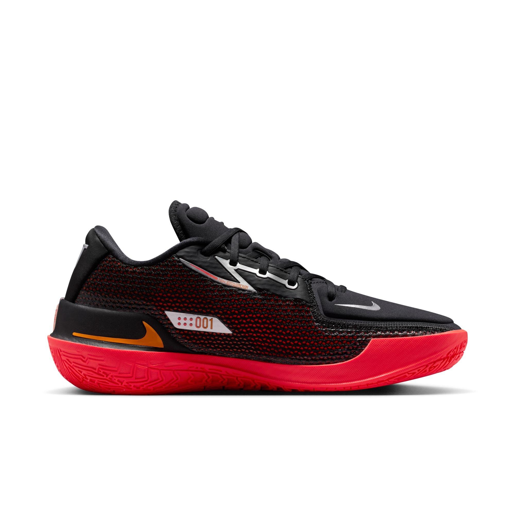 Nike G.T. Cut "Bright Crimson" Men's Basketball Shoe - BLACK/BRIGHT CRIMSON/BRIGHT CERAMIC Thumbnail View 3