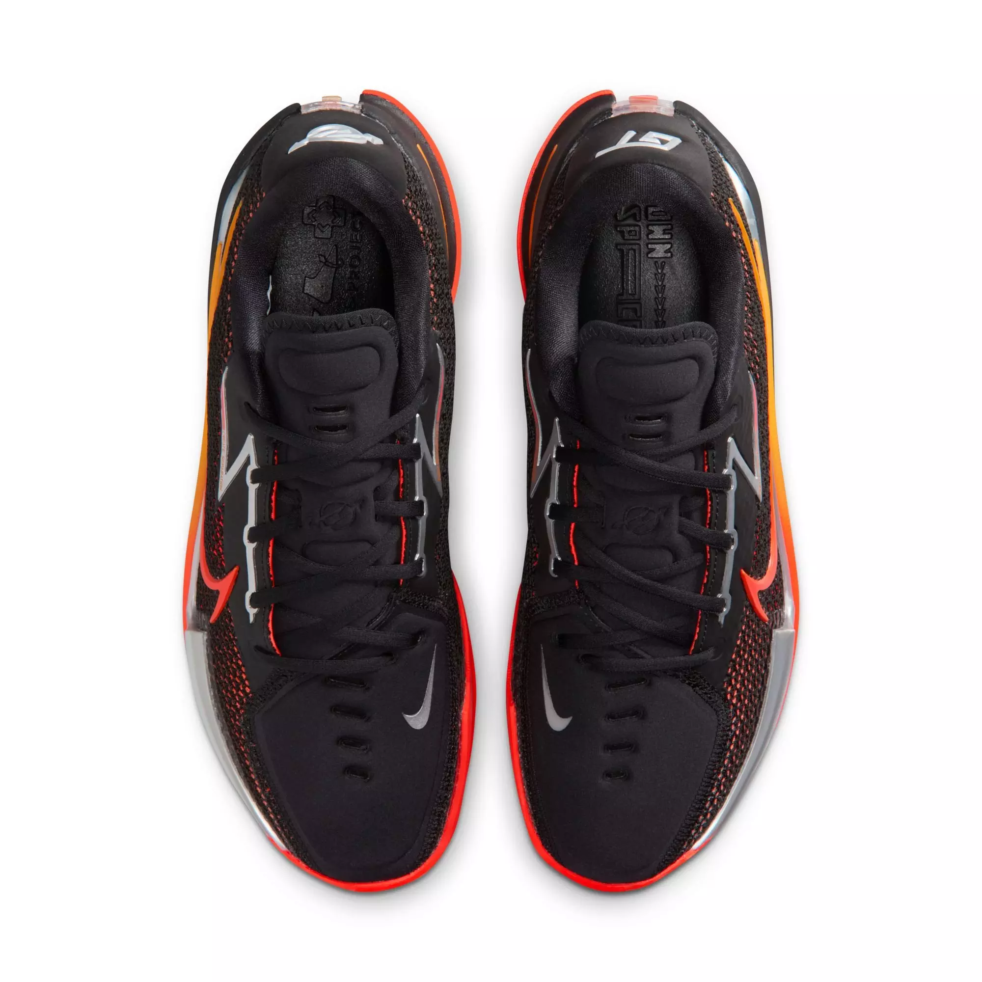 Nike G.T. Cut "Bright Crimson" Men's Basketball Shoe - BLACK/BRIGHT CRIMSON/BRIGHT CERAMIC