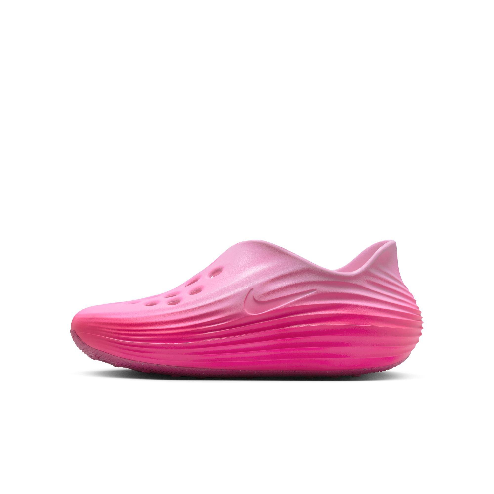 Nike ReactX Rejuven8 "Pinksicle/Metallic Silver/Pink Foam" Preschool Girls' Slide - PINK Thumbnail View 4