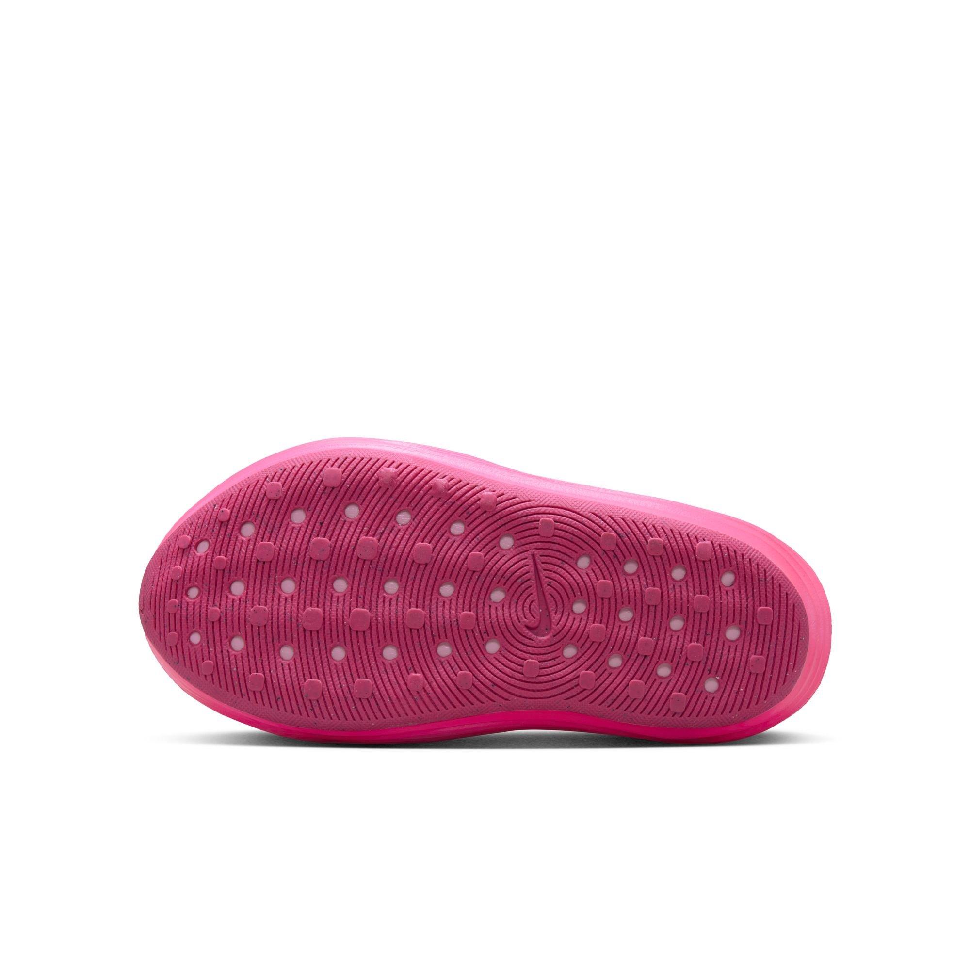 Nike ReactX Rejuven8 "Pinksicle/Metallic Silver/Pink Foam" Preschool Girls' Slide - PINK Thumbnail View 8