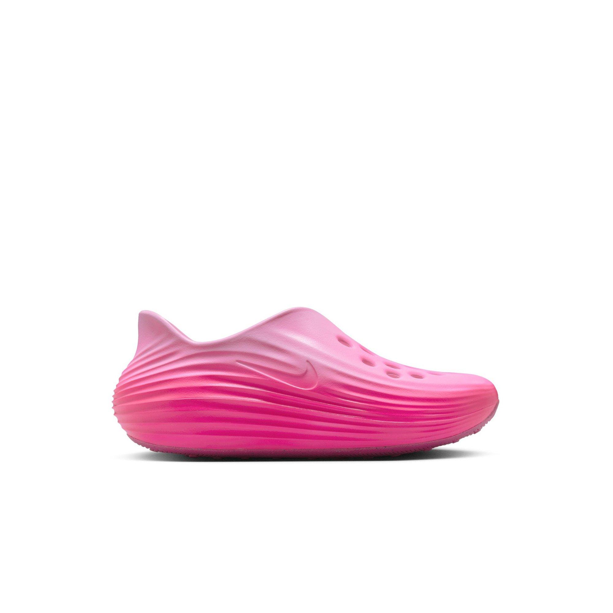Nike ReactX Rejuven8 "Pinksicle/Metallic Silver/Pink Foam" Preschool Girls' Slide - PINK Thumbnail View 2