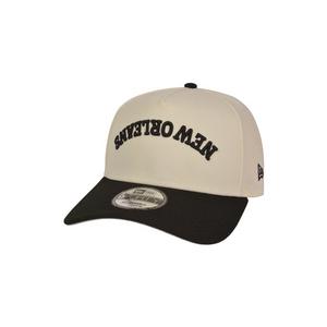 New Era New Orleans Pelicans 9FORTY Upside Down Snapback Hat-Off White/Black