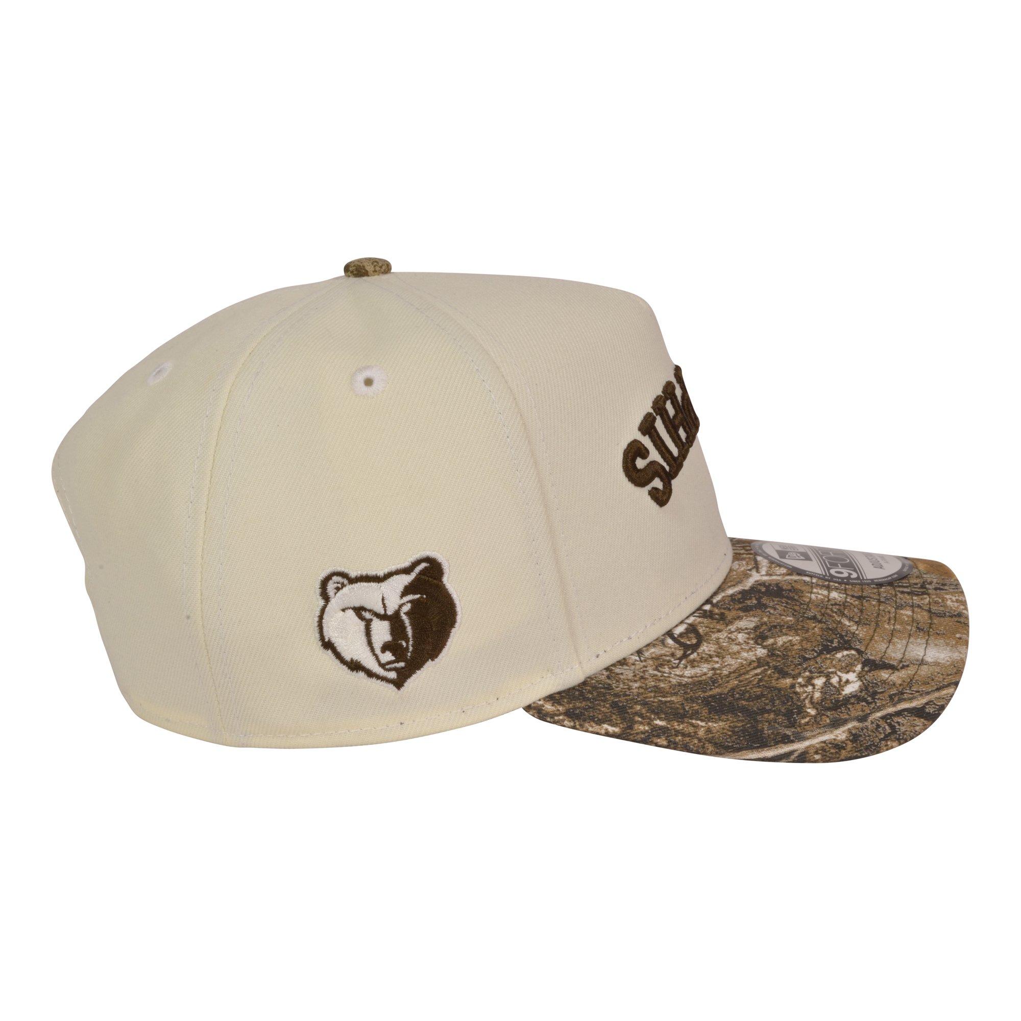 New Era Memphis Grizzlies 9FORTY Upside Down Snapback Hat-Camouflage