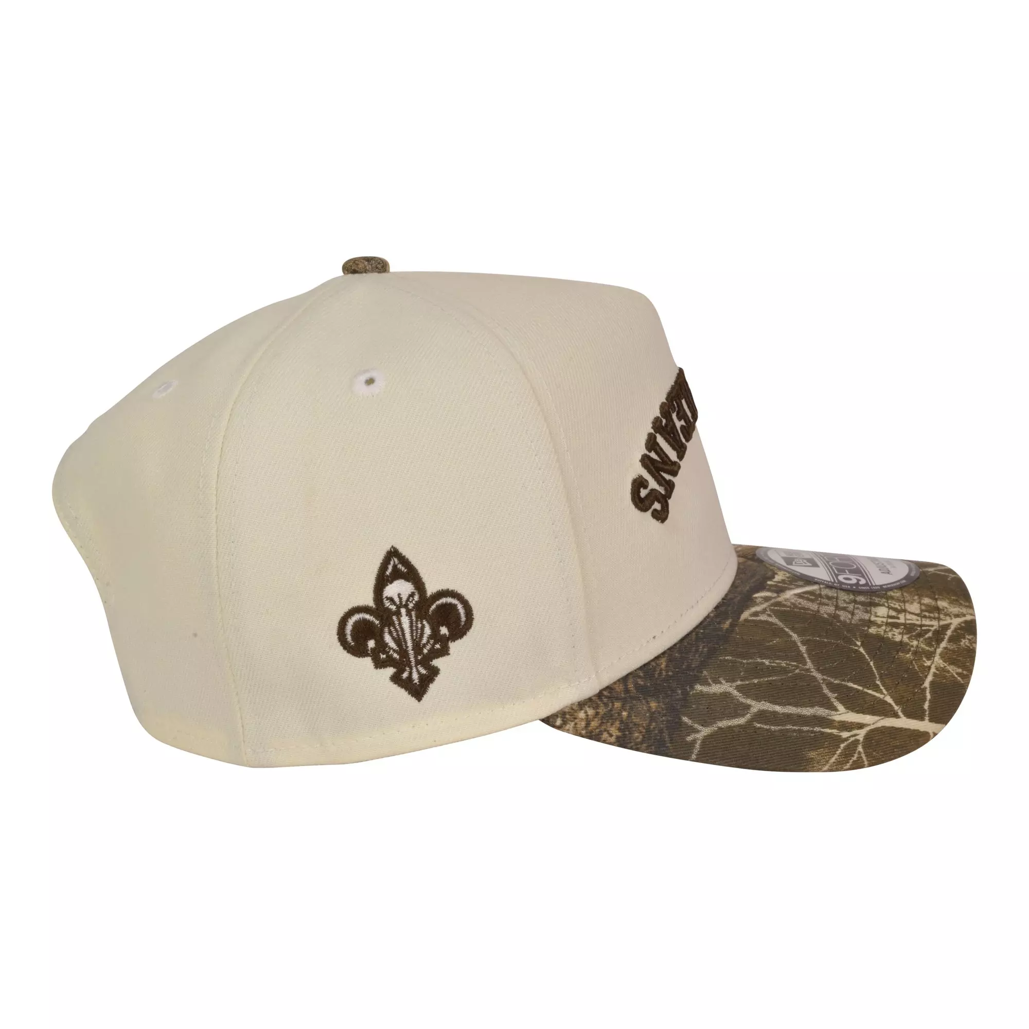 New Era New Orleans Pelicans 9FORTY Upside Down Snapback Hat-Camouflage - CAMOUFLAGE