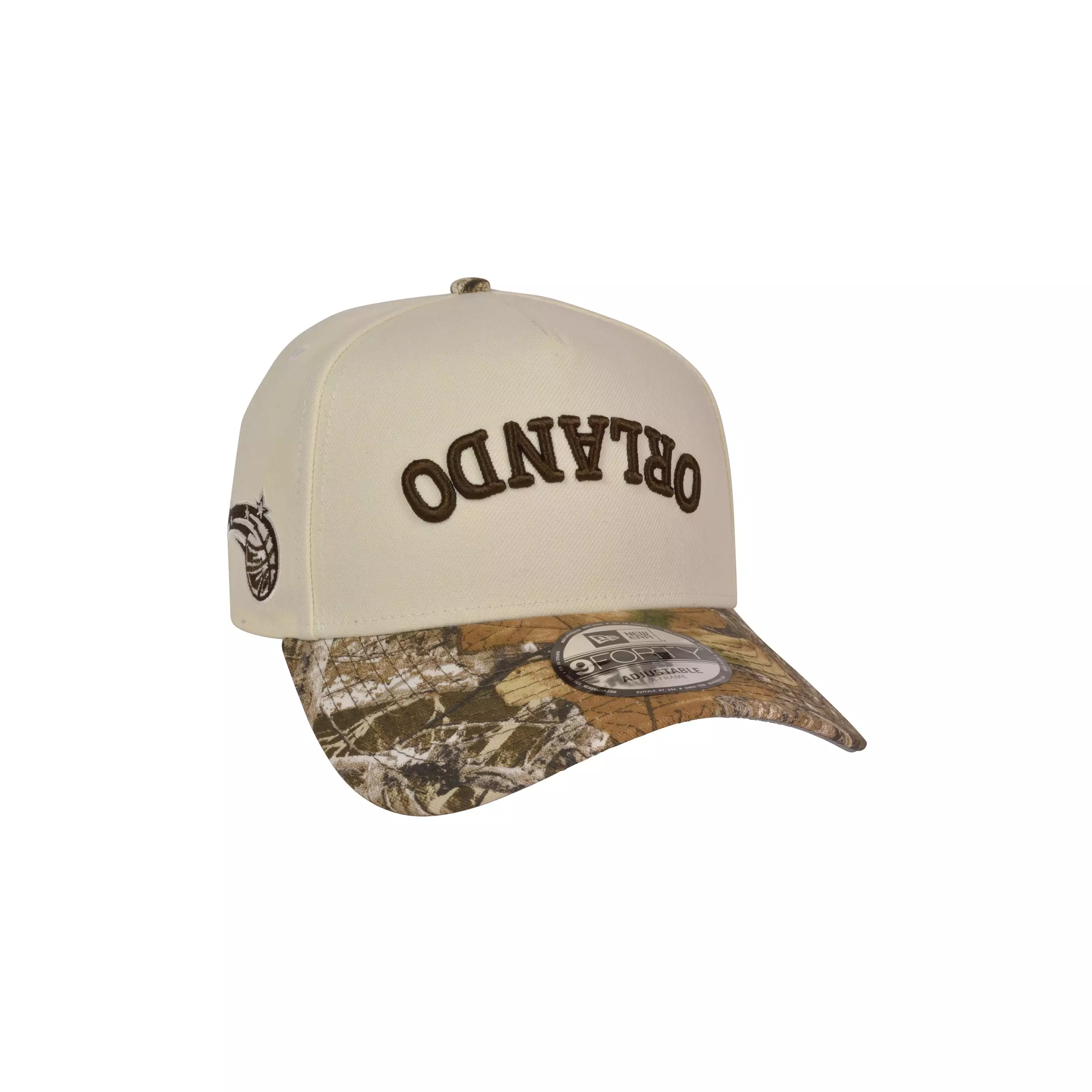 New Era Orlando Magic 9FORTY Upside Down Snapback Hat-Camouflage - CAMOUFLAGE