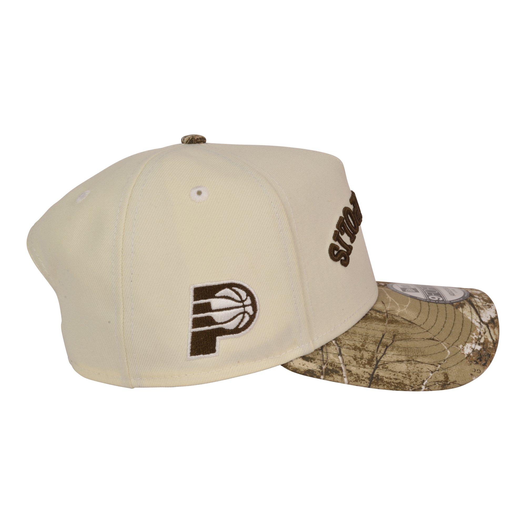 New Era Indiana Pacers 9FORTY Upside Down Snapback Hat-Camouflage