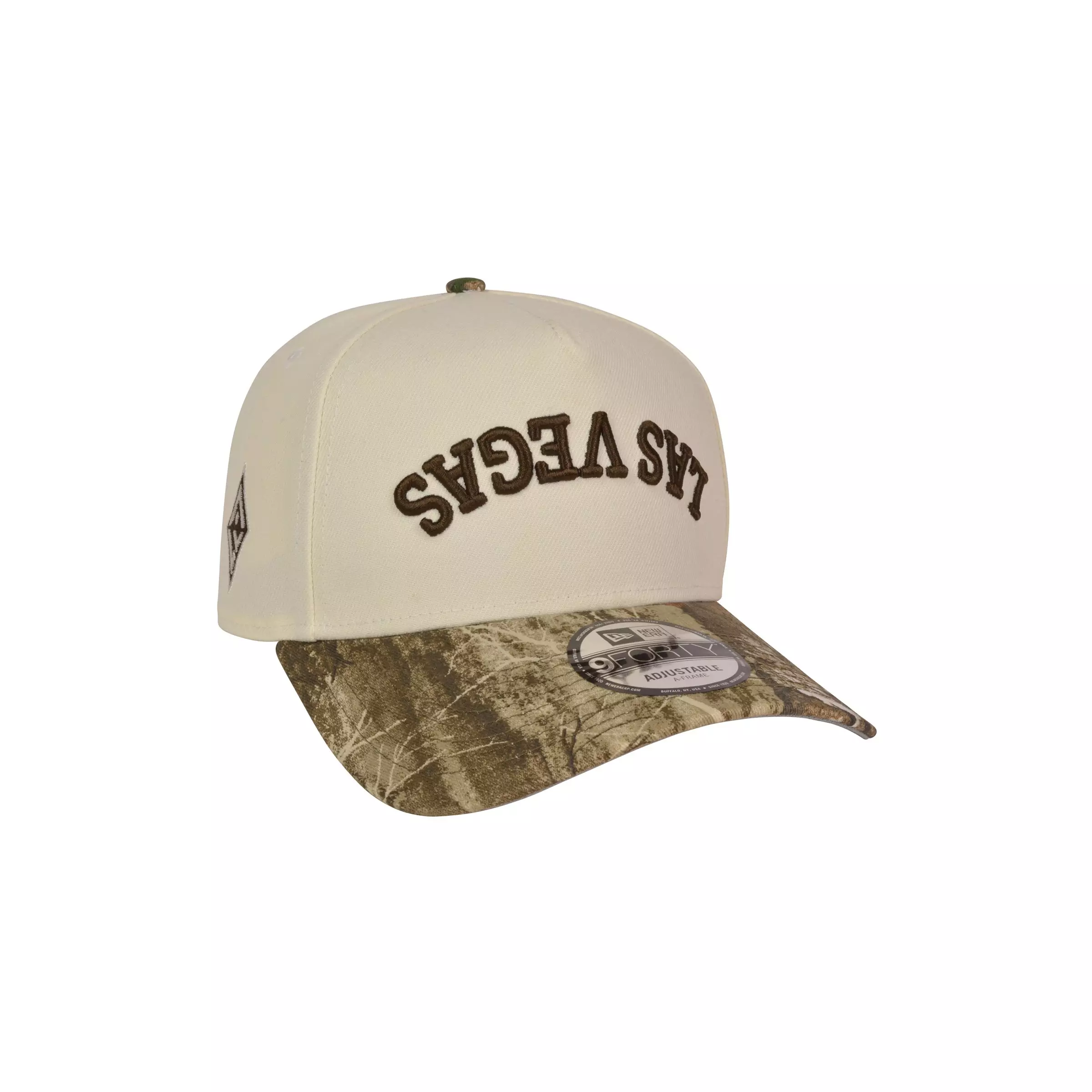 New Era Las Vegas Aces 9FORTY Upside Down Snapback Hat-Camouflage - CAMOUFLAGE