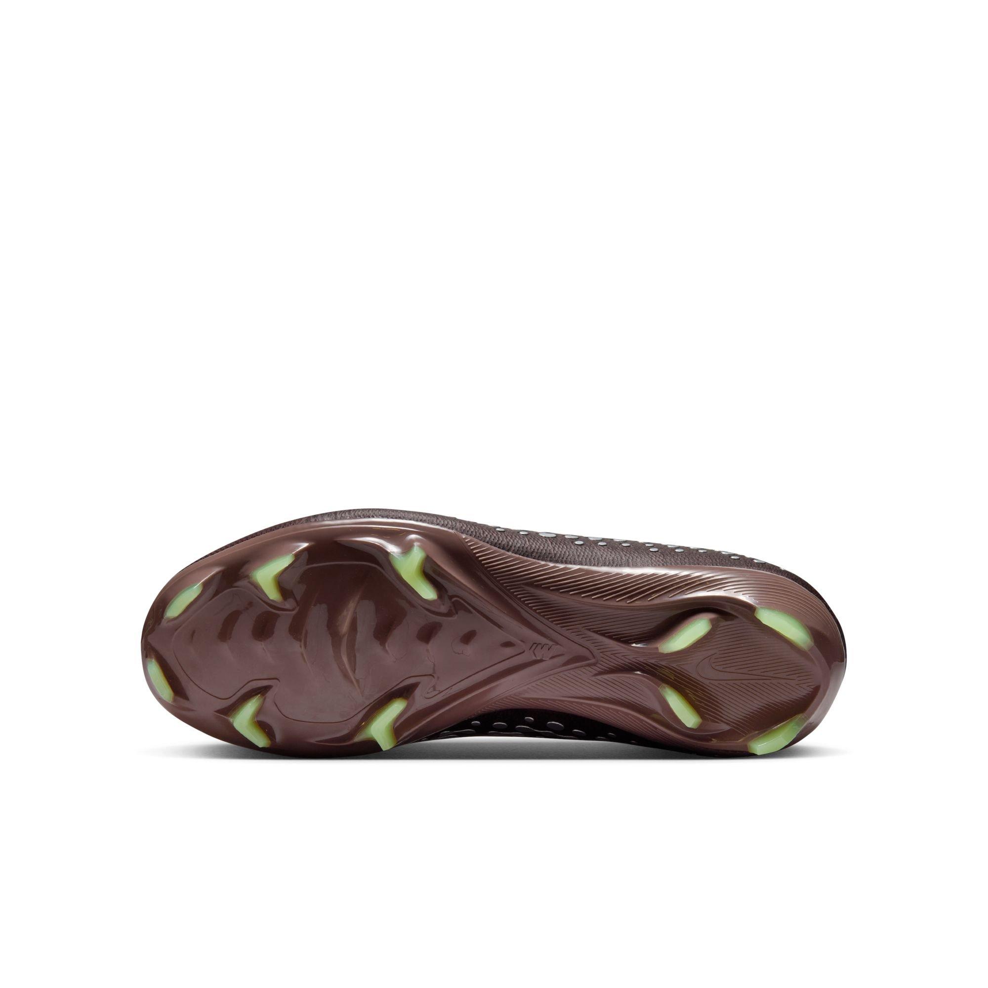 Nike Jr. Mercurial Vapor 16 Pro "Kylian Mbapp&eacute;" Grade School Kids' Soccer Cleat - PLUM ECLIPSE/METALLIC SILVER Thumbnail View 12