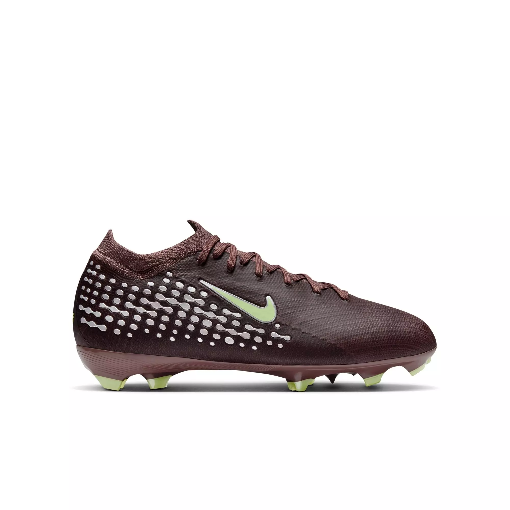 Nike Jr. Mercurial Vapor 16 Pro "Kylian Mbapp&eacute;" Grade School Kids' Soccer Cleat - PLUM ECLIPSE/METALLIC SILVER