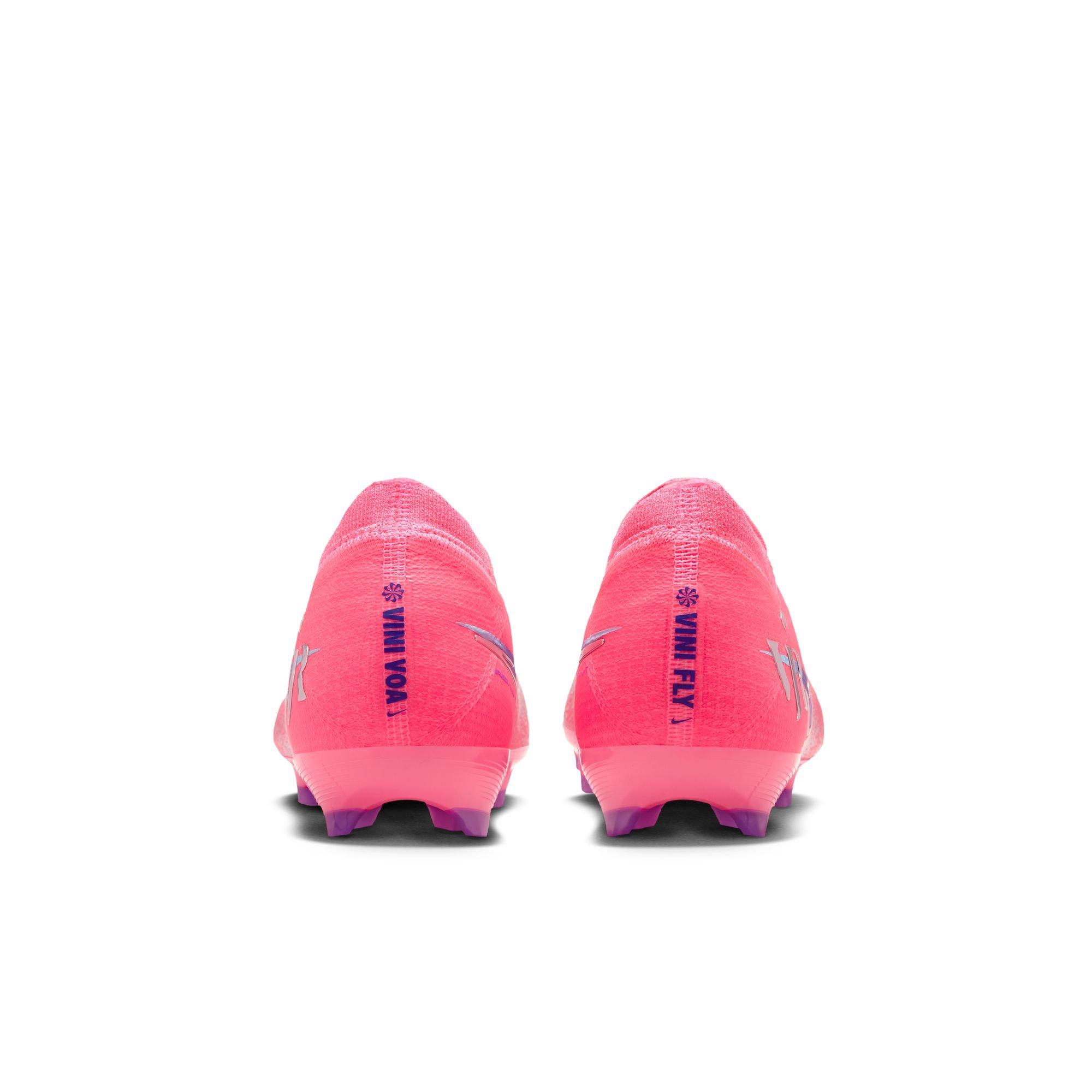 Nike Mercurial Vapor 16 Pro "Vini Jr." Preschool Kids' Soccer Cleat - PINK/BLUE Thumbnail View 10