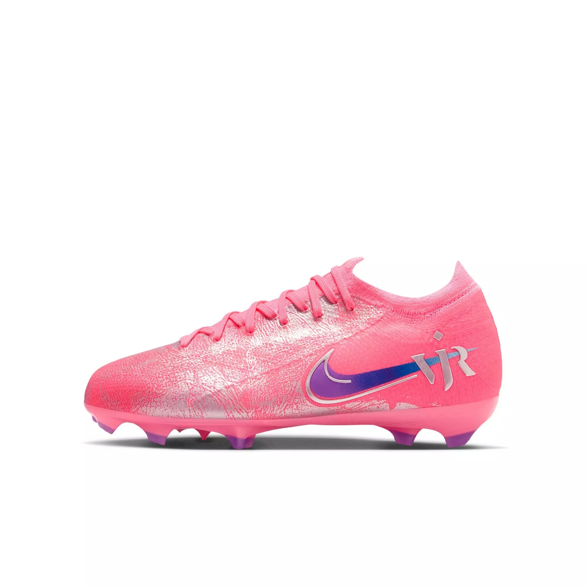 Nike Mercurial Vapor 16 Pro "Vini Jr." Preschool Kids' Soccer Cleat - PINK/BLUE