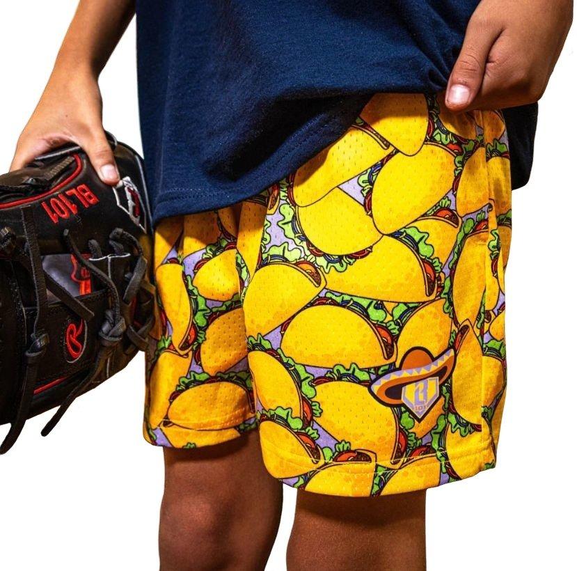 Baseball Lifestyle 101 Taco Big Boys' Shorts