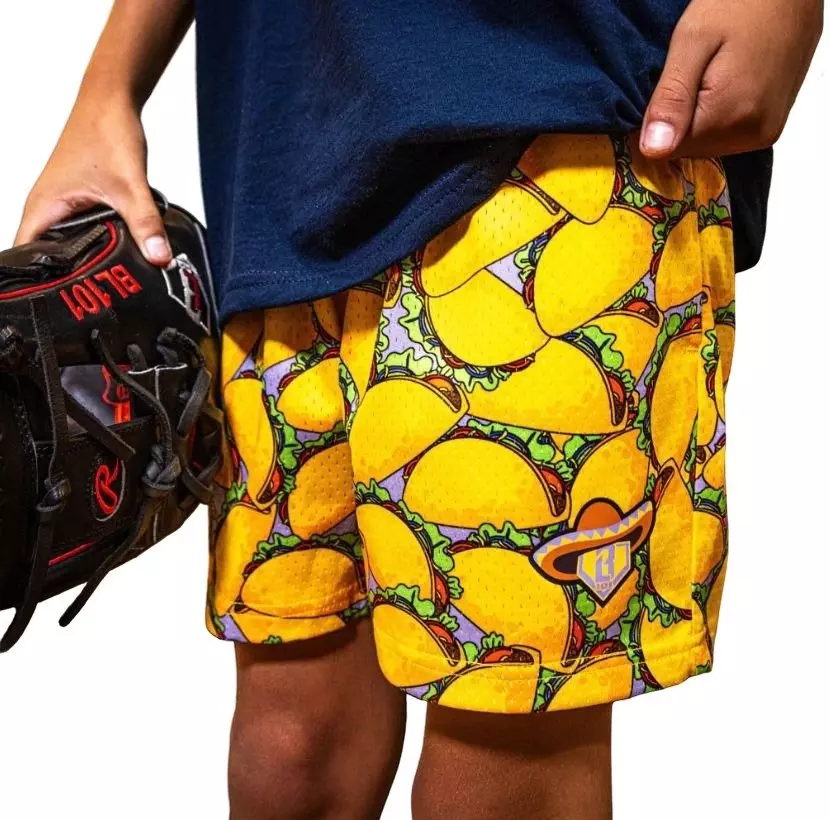 Baseball Lifestyle 101 Big Boys' Taco Shorts - MULTI-COLOR