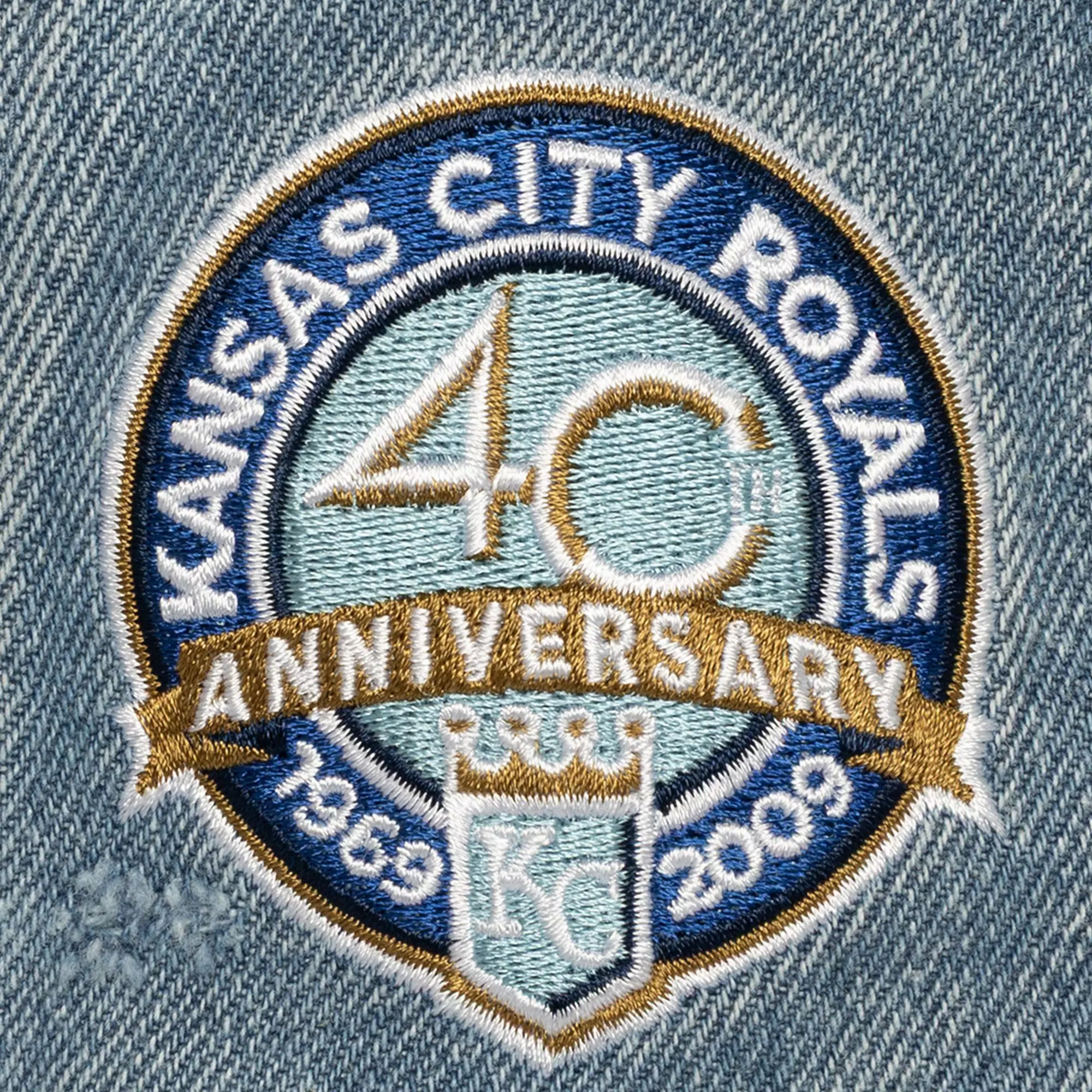 Mitchell & Ness Kansas City Royals Wood Work Snapback Hat-Light Blue - LT BLUE