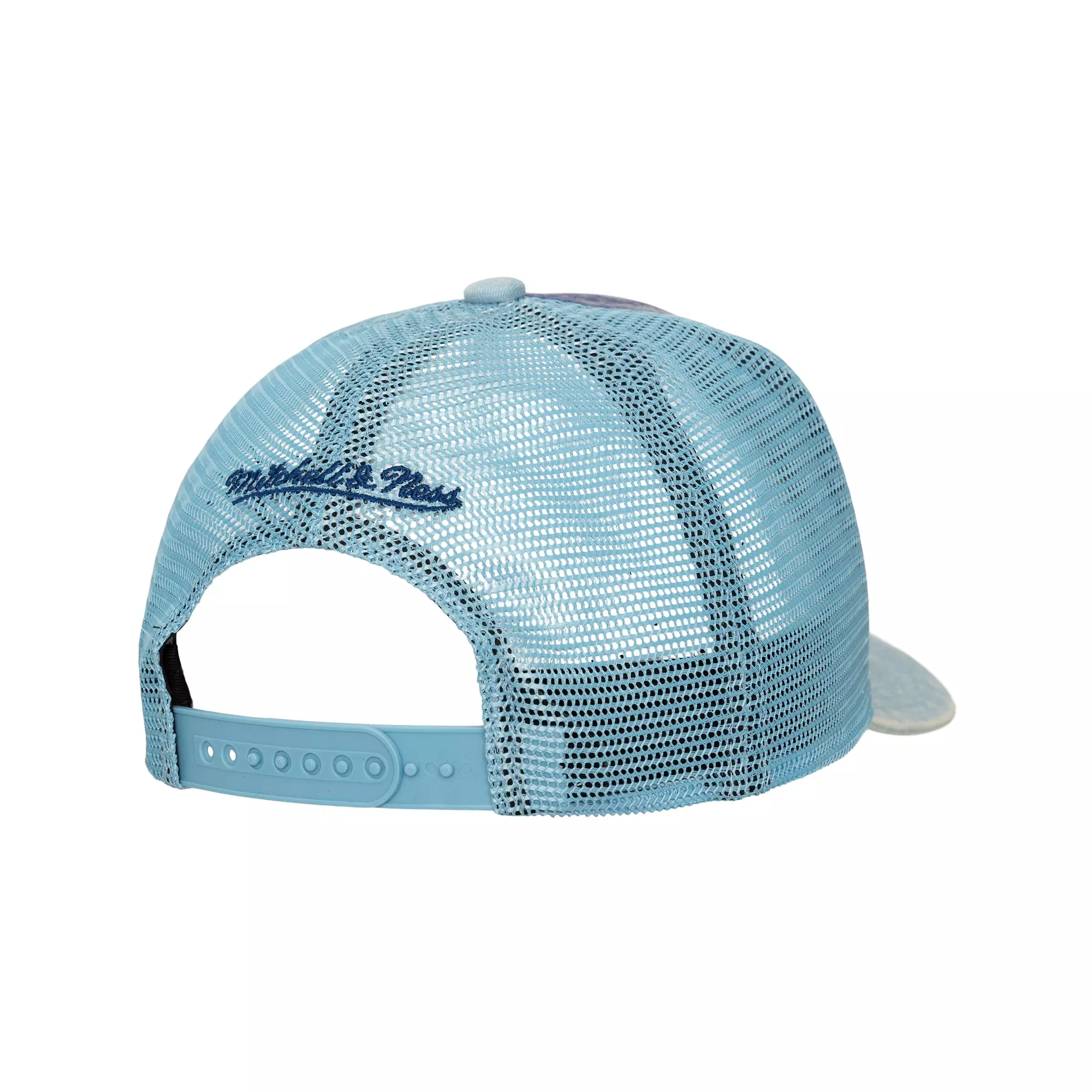 Mitchell & Ness Kansas City Royals Hometown Trucker Snapback Hat-Blue - BLUE