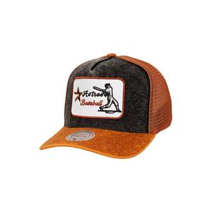 Mitchell & Ness Houston Astros Hometown Trucker Snapback Hat-Black