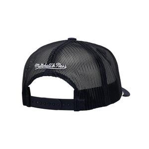 Mitchell & Ness Atlanta Braves Shadow Drop Trucker Snapback Hat-White