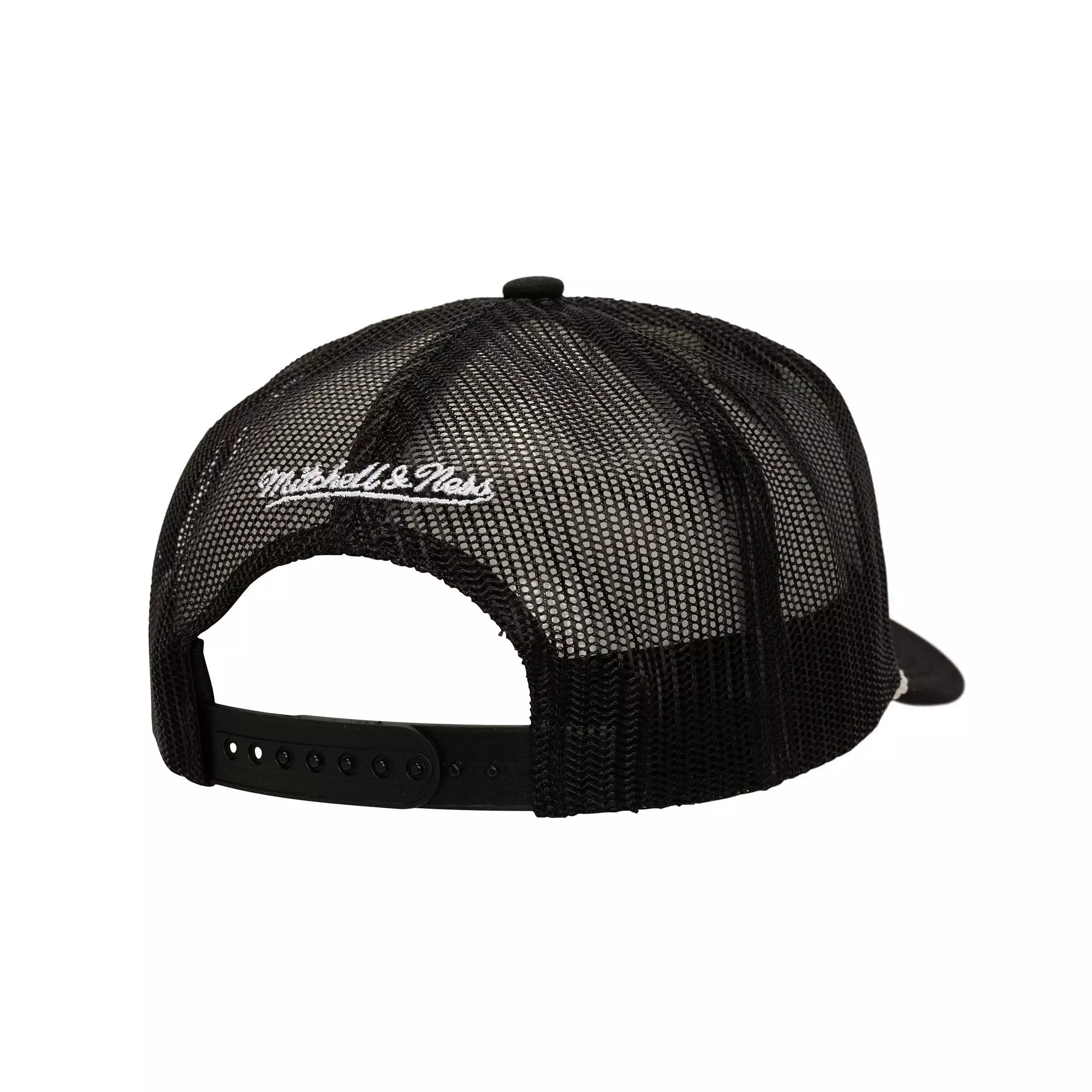 Mitchell & Ness Houston Astros Shadow Drop Trucker Snapback Hat-White - WHITE