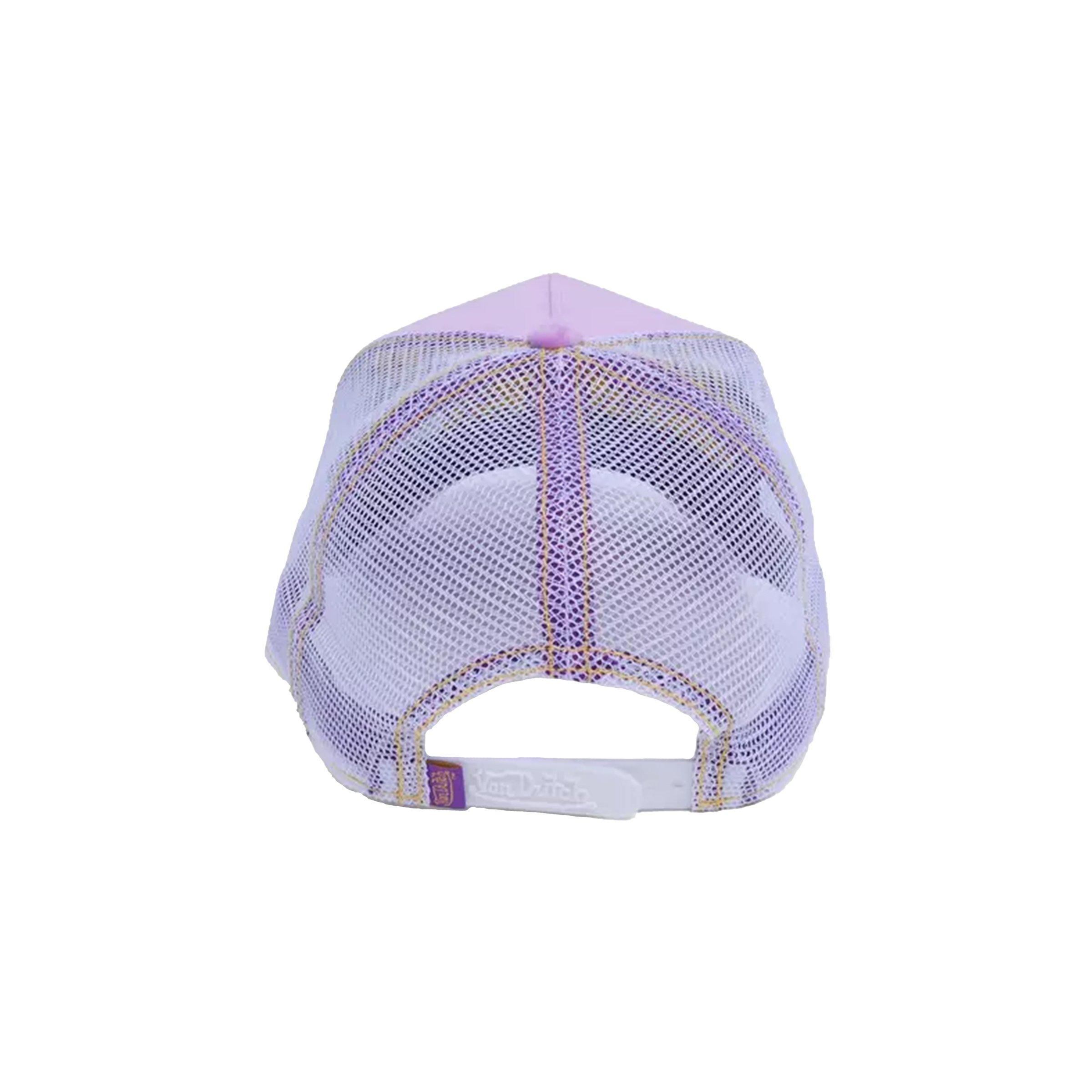Von Dutch Velvet Trucker Snapback-Purple - PURPLE Thumbnail View 3