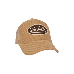 Von Dutch Corduroy Trucker Snapback-Khaki