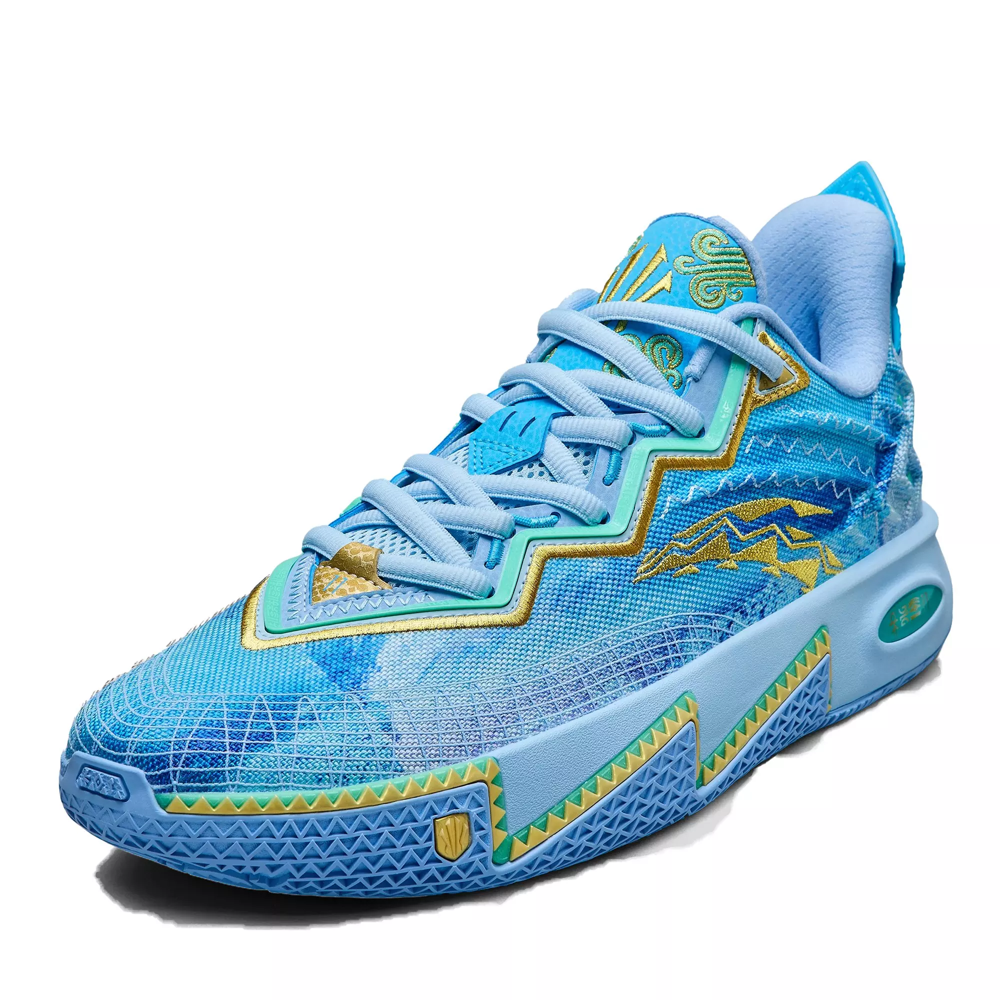 ANTA KAI 2 "Klay and Kai" Men's Basketball Shoe - BLUE/WHITE