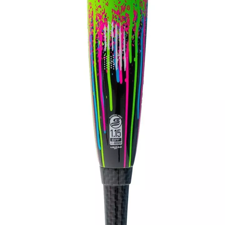 Soldier Sports Youth Tank Double Wall 27/17 USSSA Baseball Bat (-10) 2025 - GREEN/PURPLE
